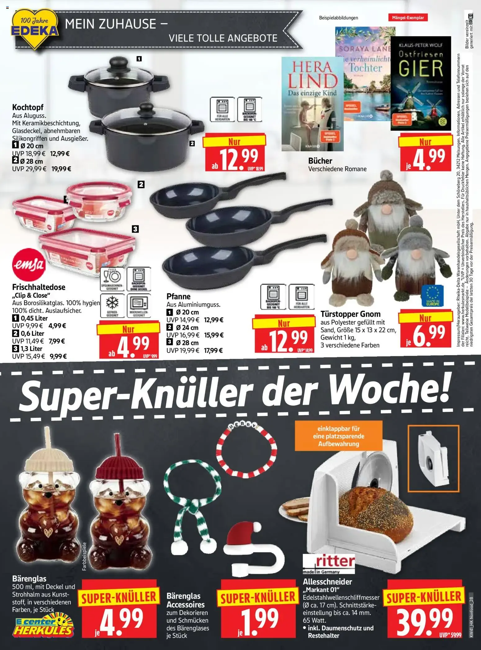 E center Herkules EDEKA App Prospekt von 5. Oktober bis 10. Oktober 2026 - Prospekt seite 28
