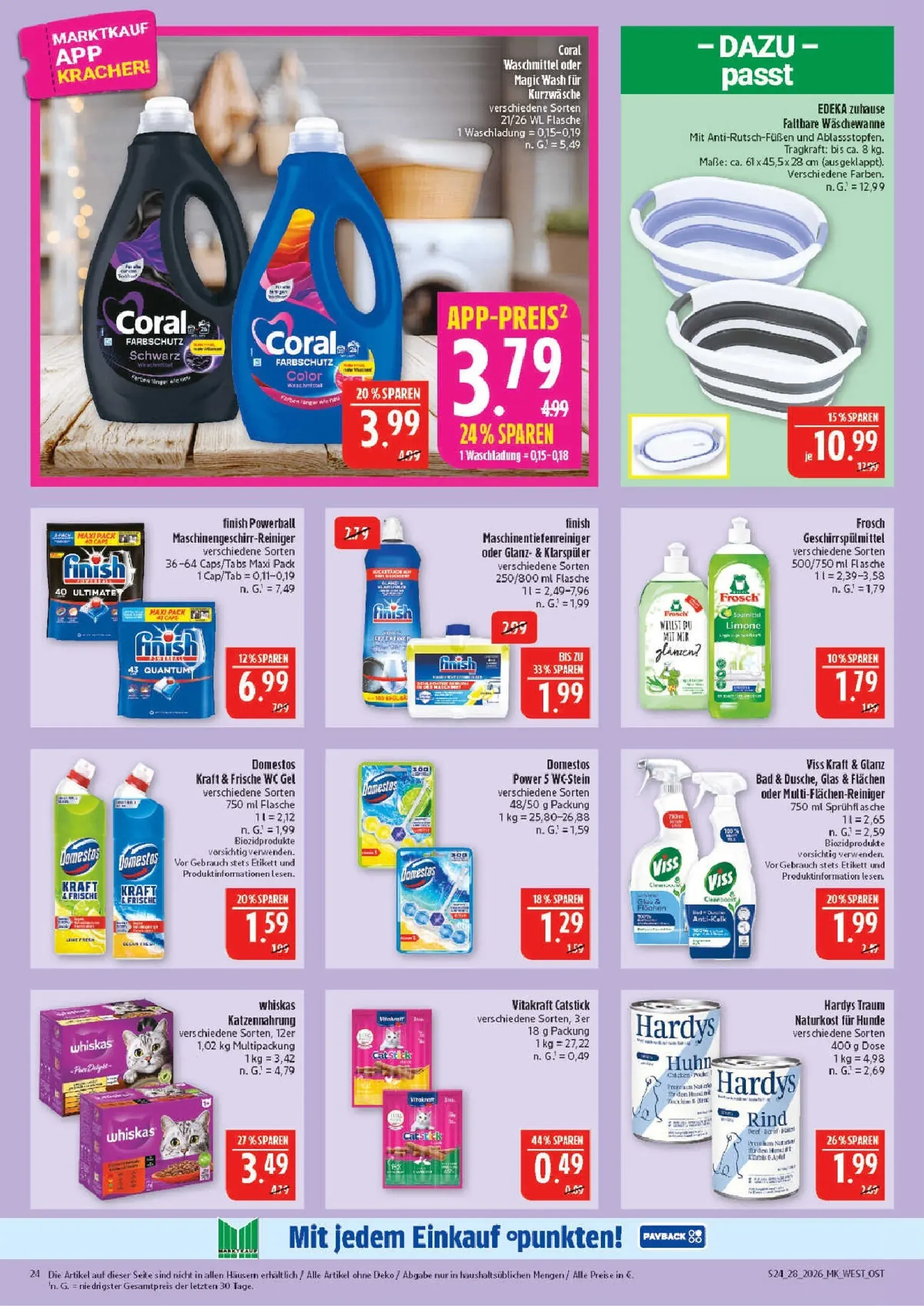 Marktkauf Prospekt – von Montag 06.07.2026 bis Samstag 11.07.2026 von 6. Juli bis 11. Juli 2026 - Prospekt seite 24