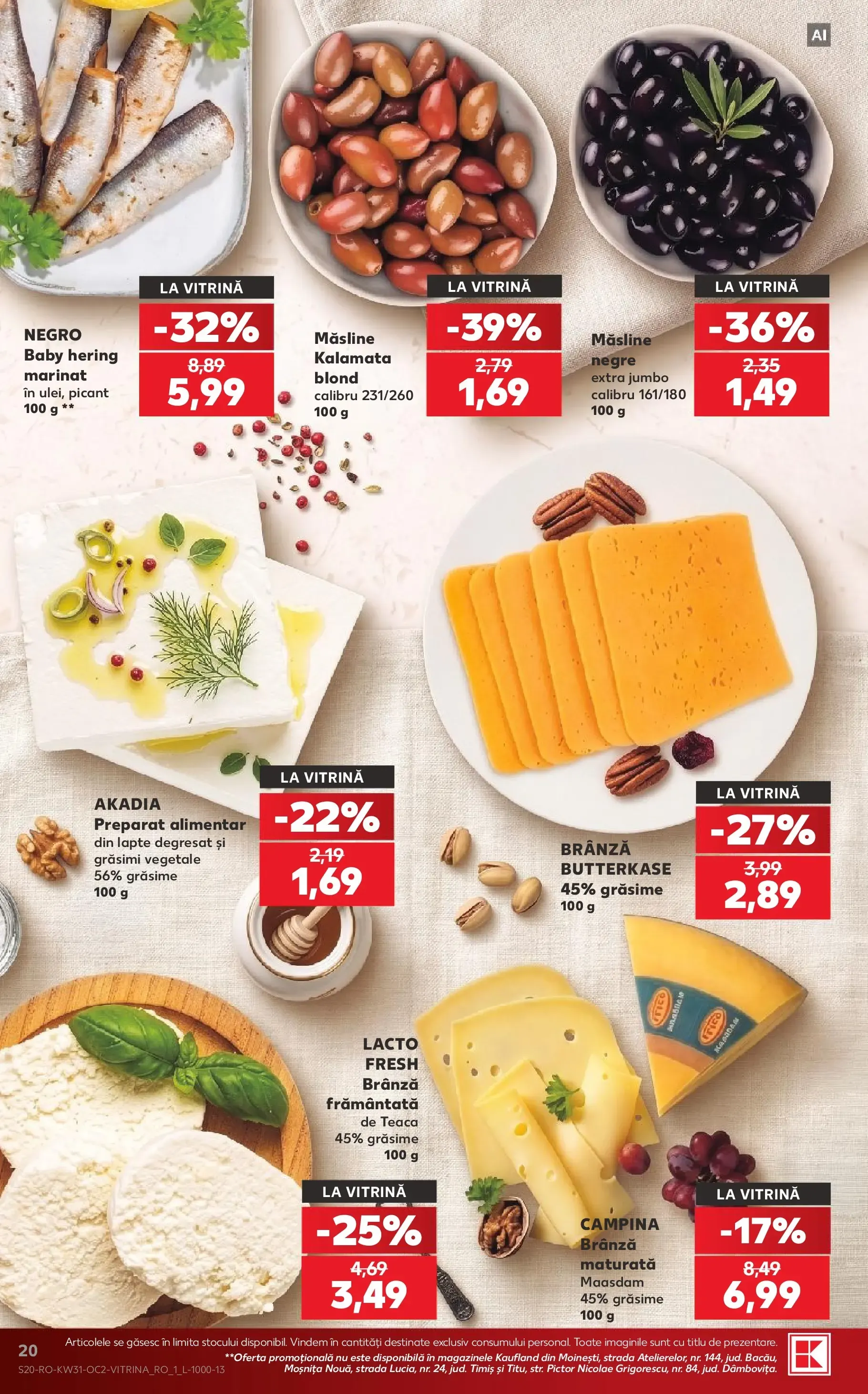 Catalog Kaufland și brandurile tale preferate te trimit la SAGA by KAUFLAND de la 29 iulie până la 4 august 2026 - Revista Pagina 20