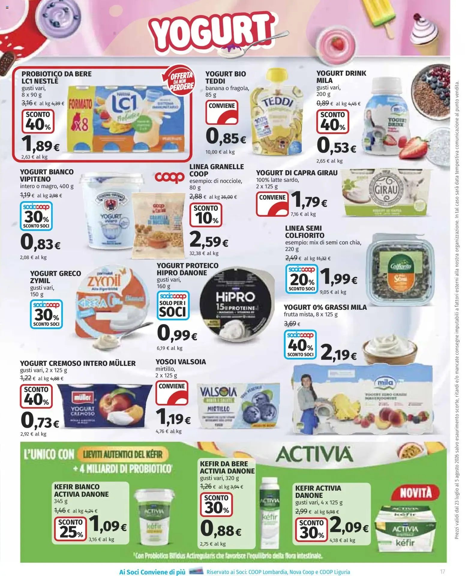 Volantino COOP Anteprima dal 23/07/2026 > NUOVO Promozioni da 23 luglio a 5 agosto di 2026 - Pagina del volantino 17