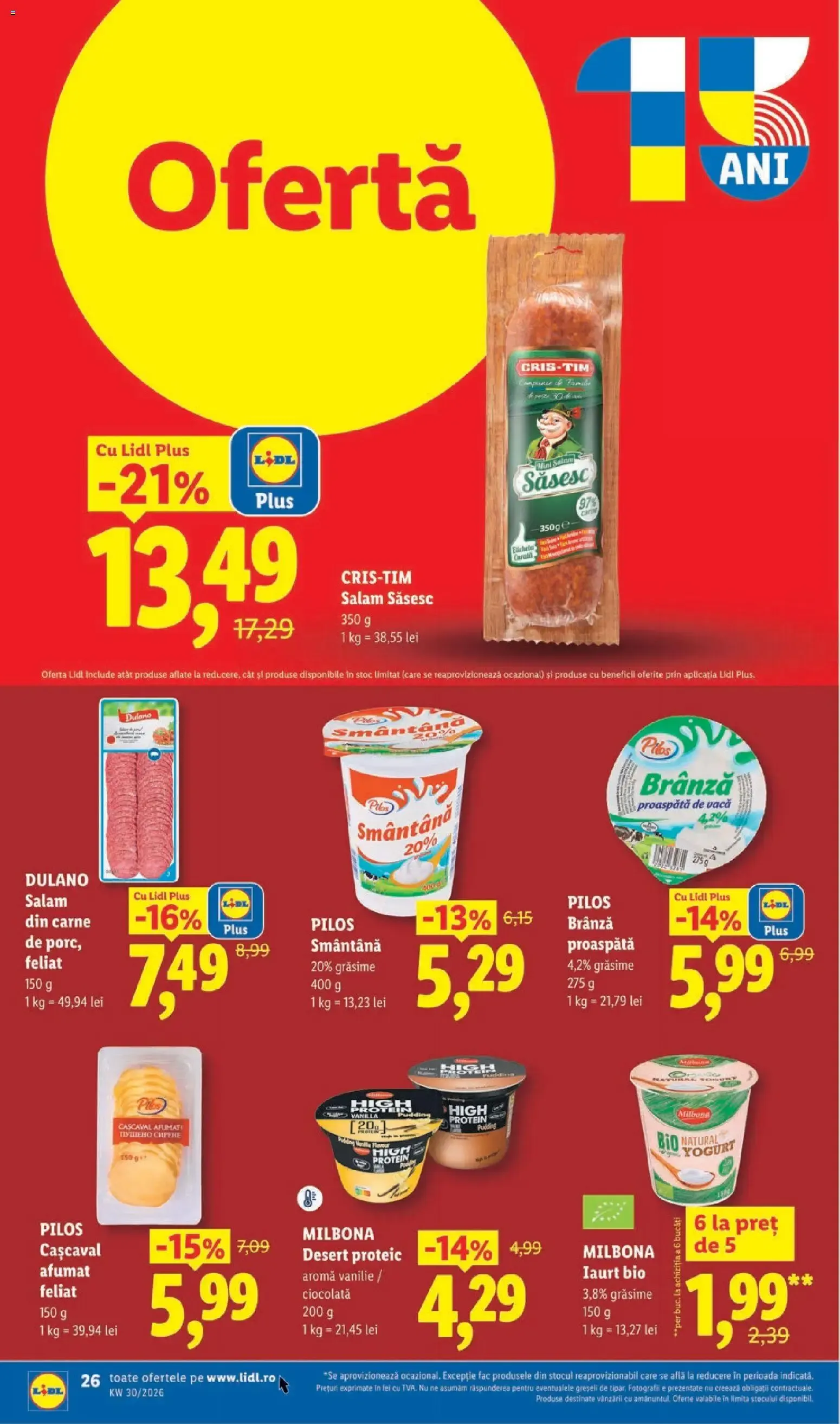 Catalog Catalog LIDL 20.07.2026 - Oferta și Revista online de la 20 iulie până la 26 iulie 2026 - Revista Pagina 26