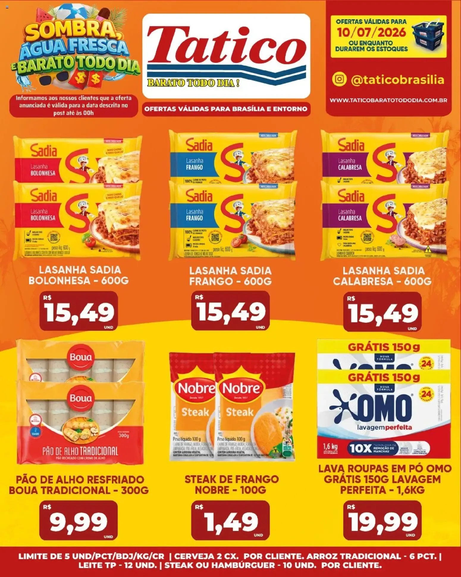 Encarte de Tatico ofertas Fim de Semana de 11/07/2026 | Promoções Online 11 de julho até 12 de julho 2026 - Pagina 27