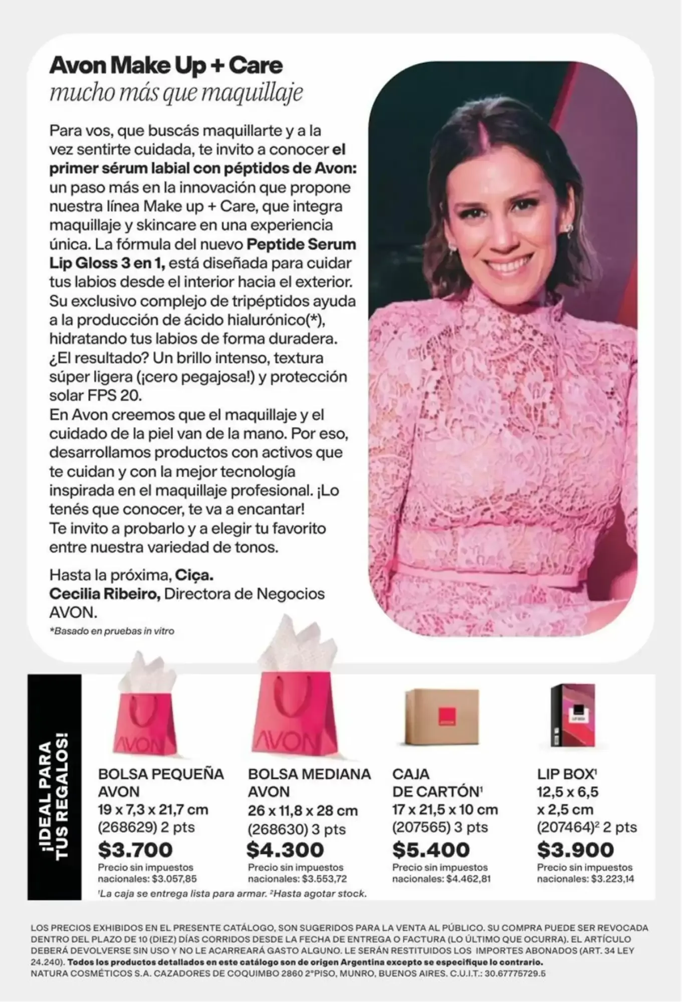 Ofertas de Tu primer sérum labial Avon con péptidos 12 de octubre al 27 de octubre 2026 - Página 2 del catálogo