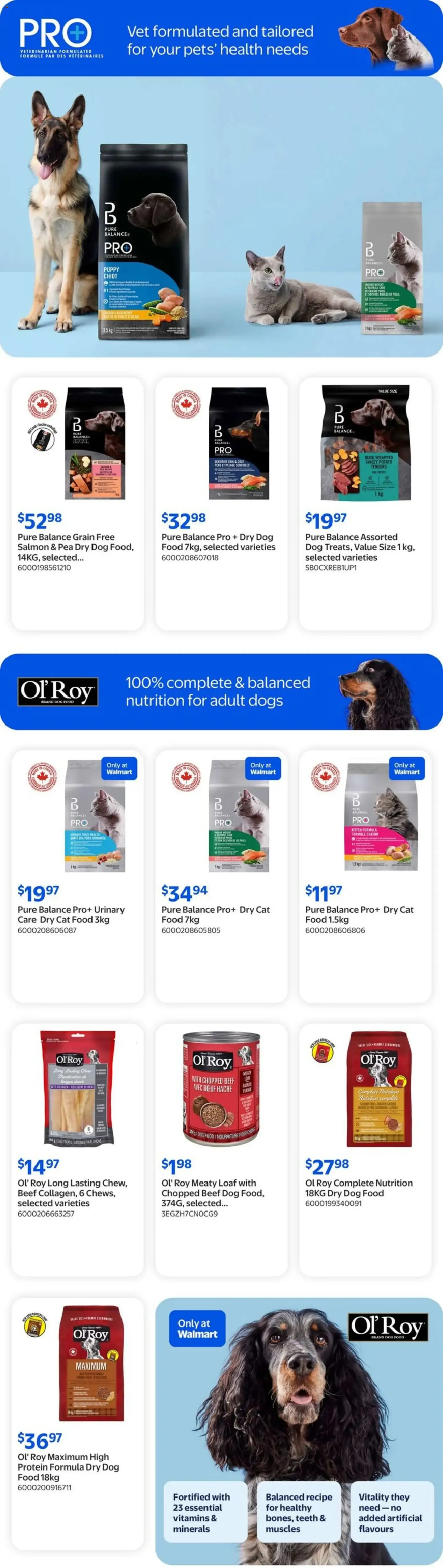 Walmart flyer - The Pet Event from Aug 6, 2026 > weekly specials & deals from August 6 to August 12 2026 - flyer page 2