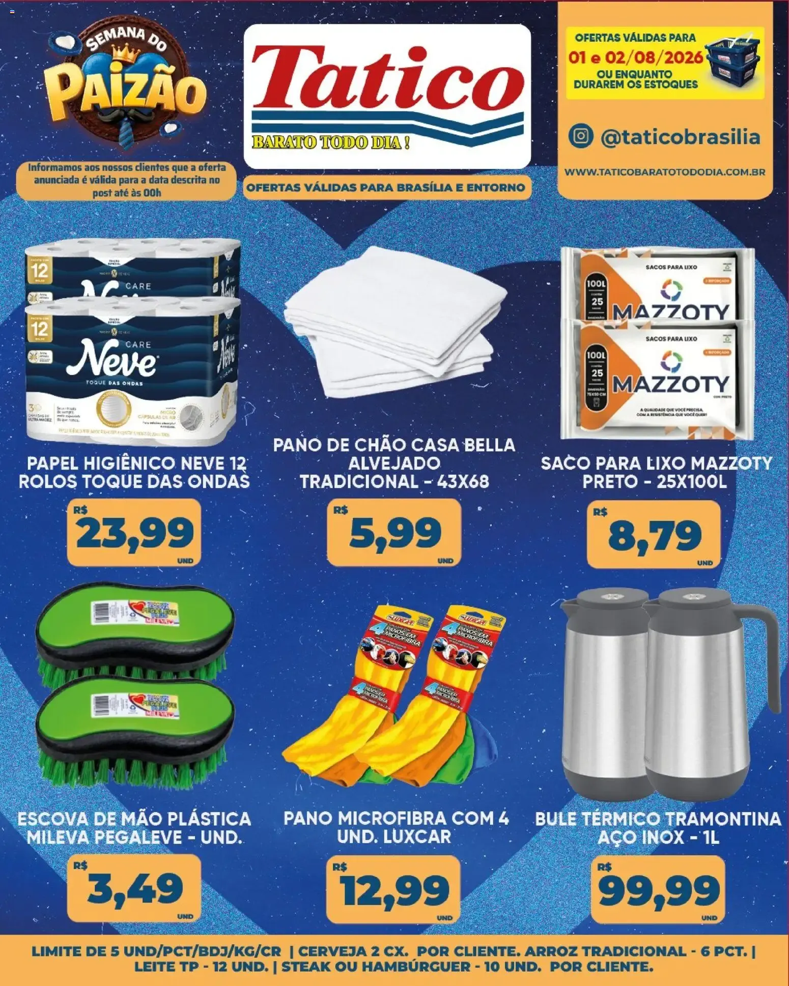 Encarte de Tatico ofertas do Dia de 03/08/2026 | Promoções Online 3 de agosto até 3 de agosto 2026 - Pagina 39