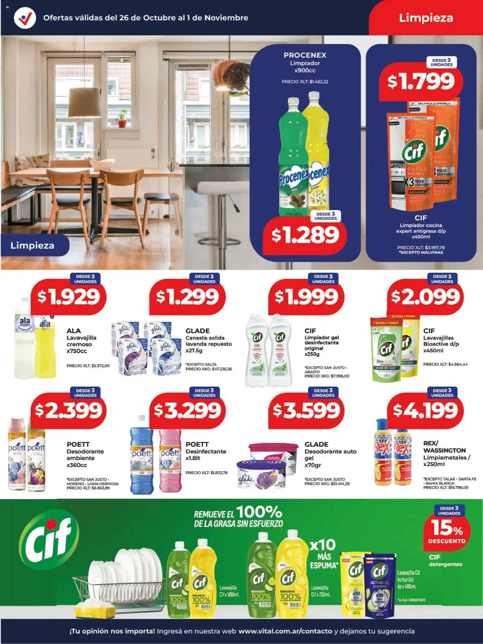 Ofertas de Vital - Ofertas || del 26/10/2026 - 01/11/2026 || Catálogo 26 de octubre al 1 de noviembre 2026 - Página 9 del catálogo