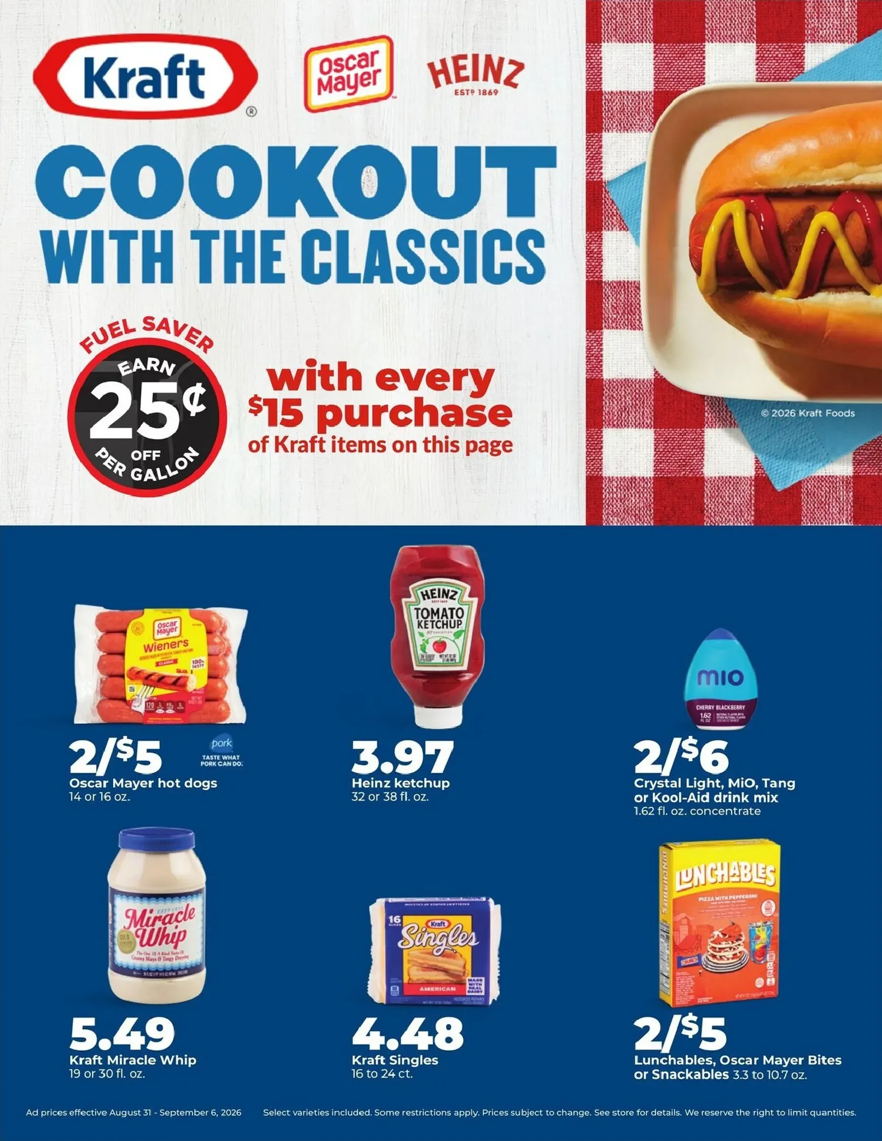 Weekly ad Current Hy Vee leaflet valid from Monday 08/31/2026 to Sunday 09/06/2026 from August 31 to September 6 2026 - Page 8