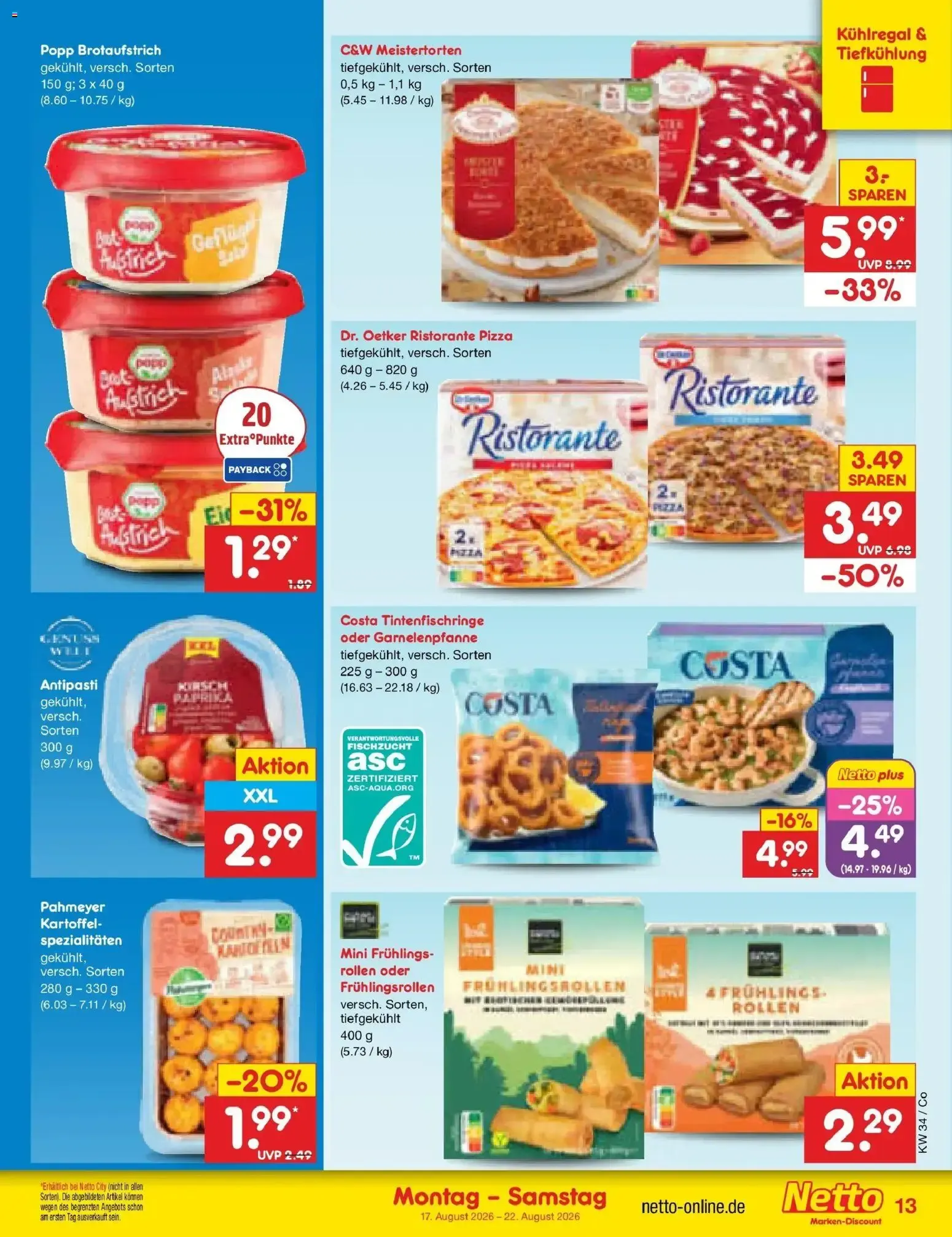 Netto Marken-Discount Prospekt Bitterfeld-Wolfen (ab 17.08.2026) » Angebote von 17. August bis 22. August 2026 - Prospekt seite 17