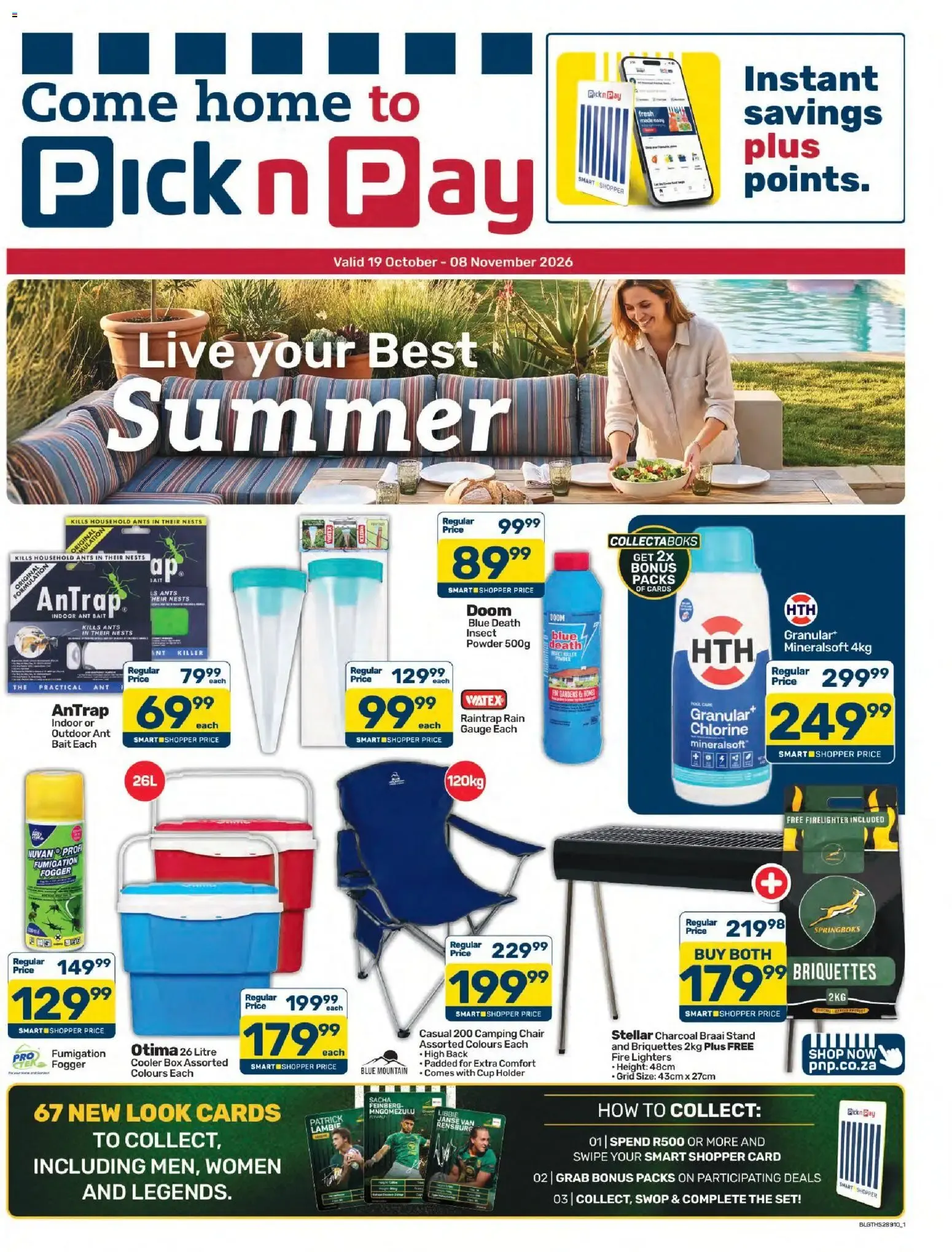Pick n Pay Summer Specials (19/10/2026 - 08/11/2026) Online from 19 October to 8 November 2026 - Catalogue Page 1