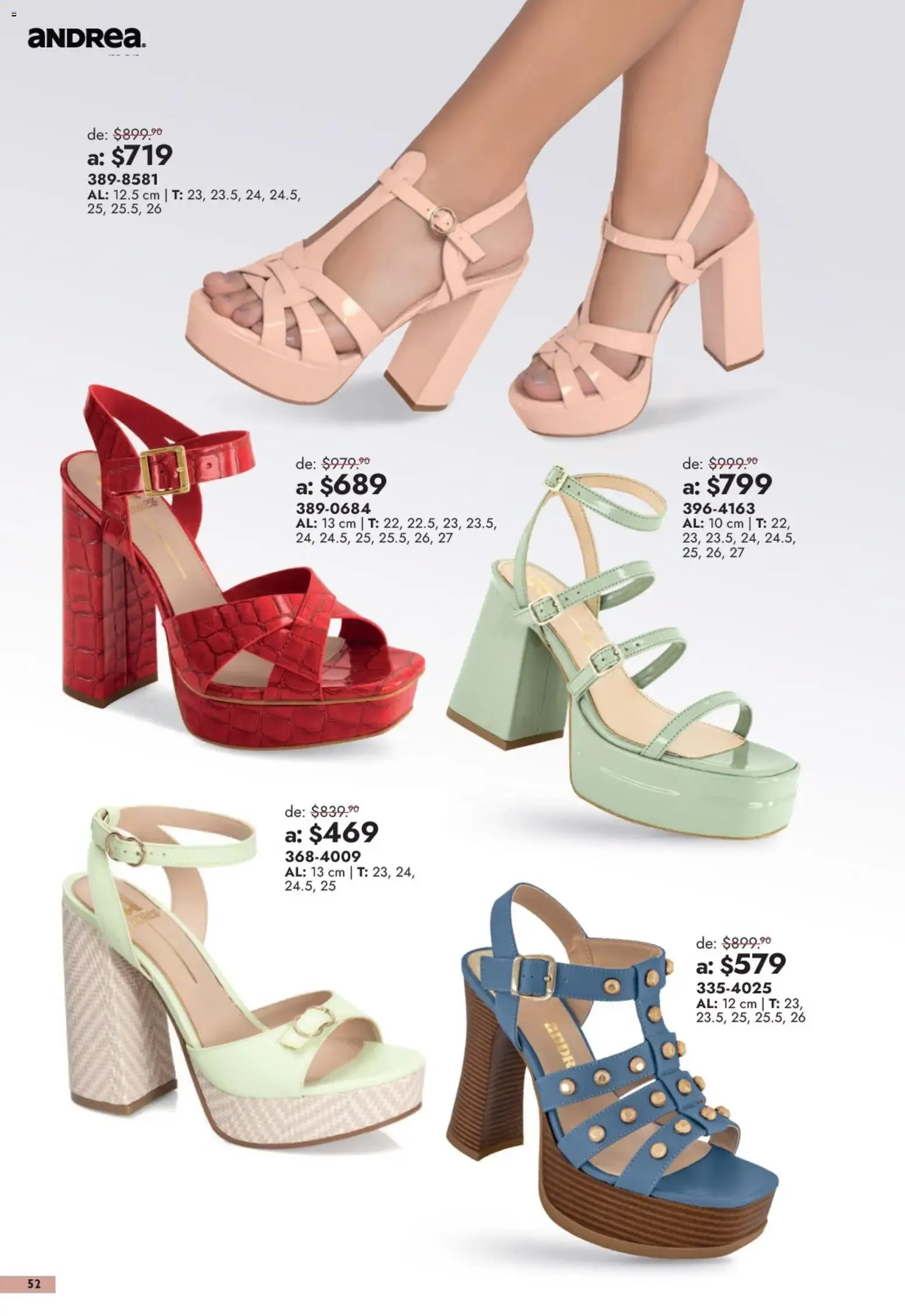 Catálogo de Andrea + Outlet Segundas Rebajas 13 de septiembre al 3 de octubre 2026 - Pagina 52