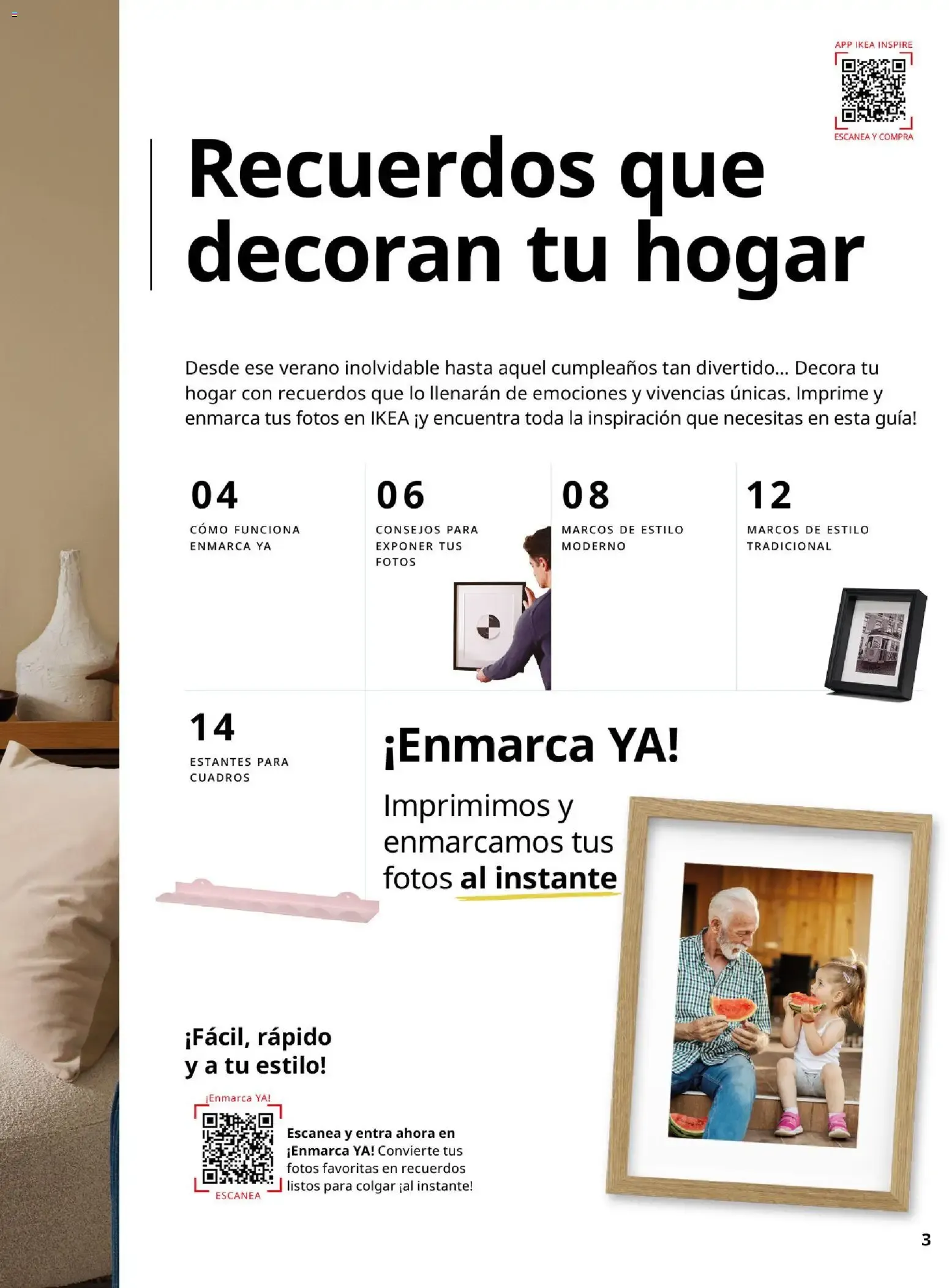 Catálogo de IKEA - Enmarca ya del 01/09/2026 1 de septiembre al 31 de enero 2027 - Página 3