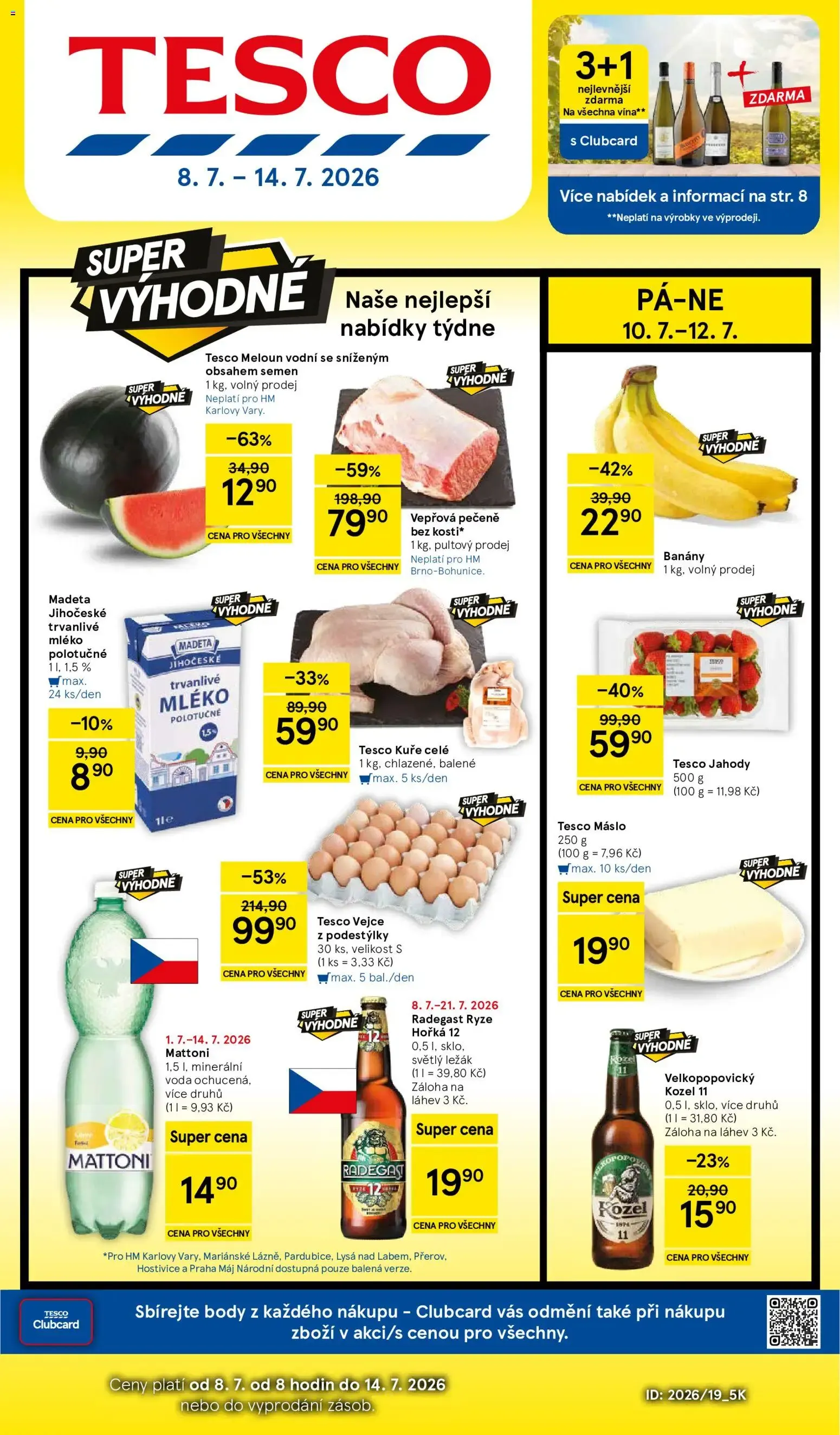 Tesco leták na tento + příští týden 08.07.2026 - 8. července 14. července 2026 - Page 1