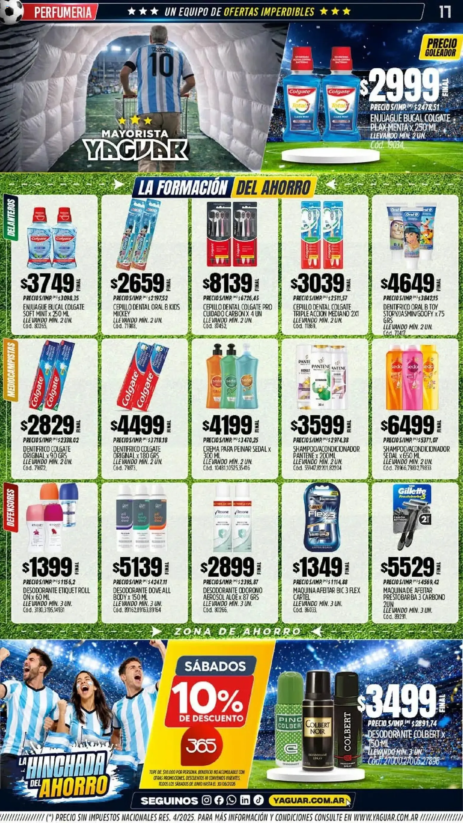 Ofertas de Mayorista Yaguar - La Hinchada del Ahorro 15 de junio al 20 de junio 2026 - Página 17 del catálogo