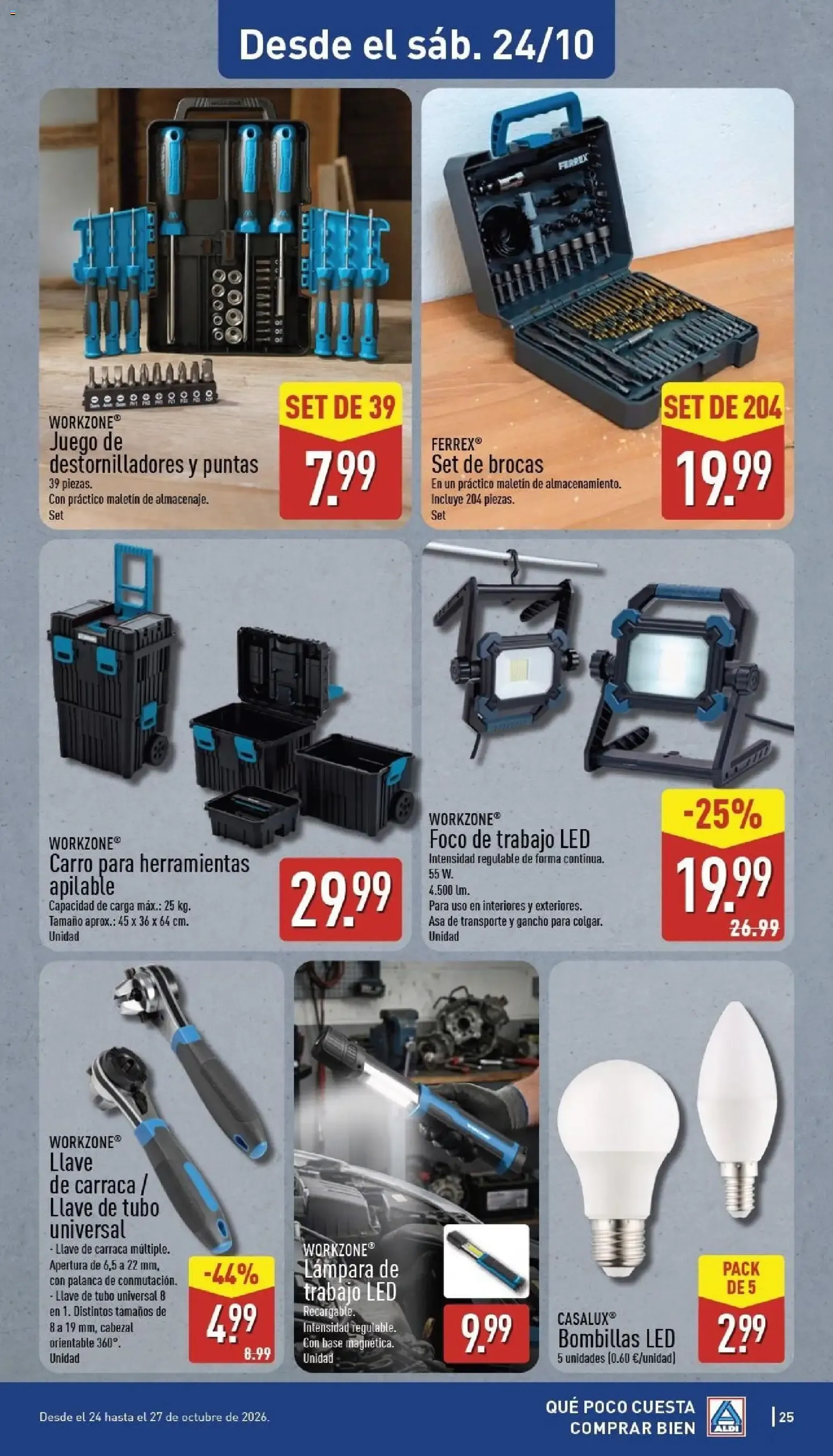 Catálogo de Aldi folleto Canarias del 19/10/2026 | Catálogo 19 de octubre al 25 de octubre 2026 - Página 25