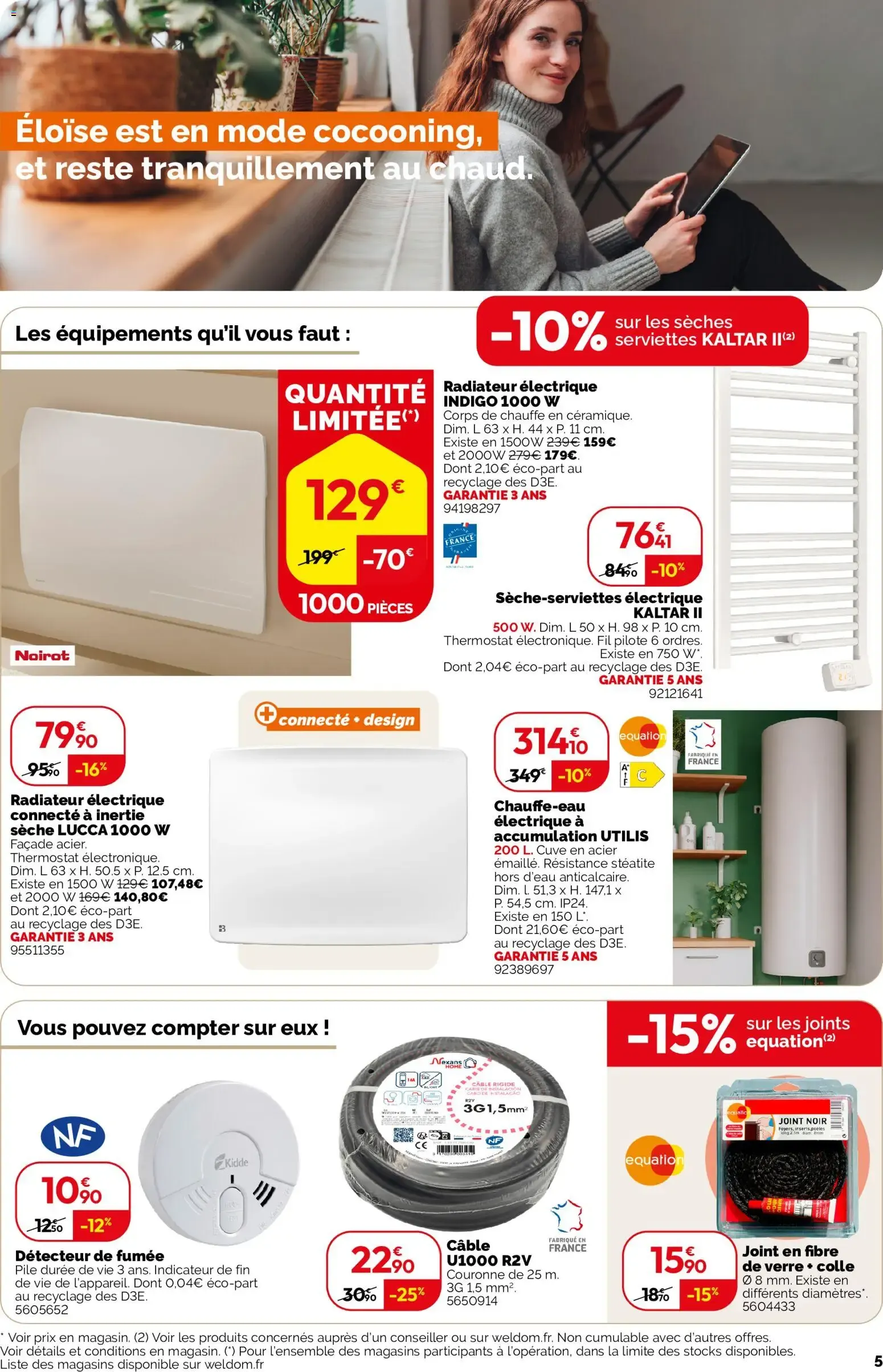 Weldom catalogue à partir du 19/08/2026 - promo en ligne du 19 août au 15 septembre 2026 - Catalogue page 5