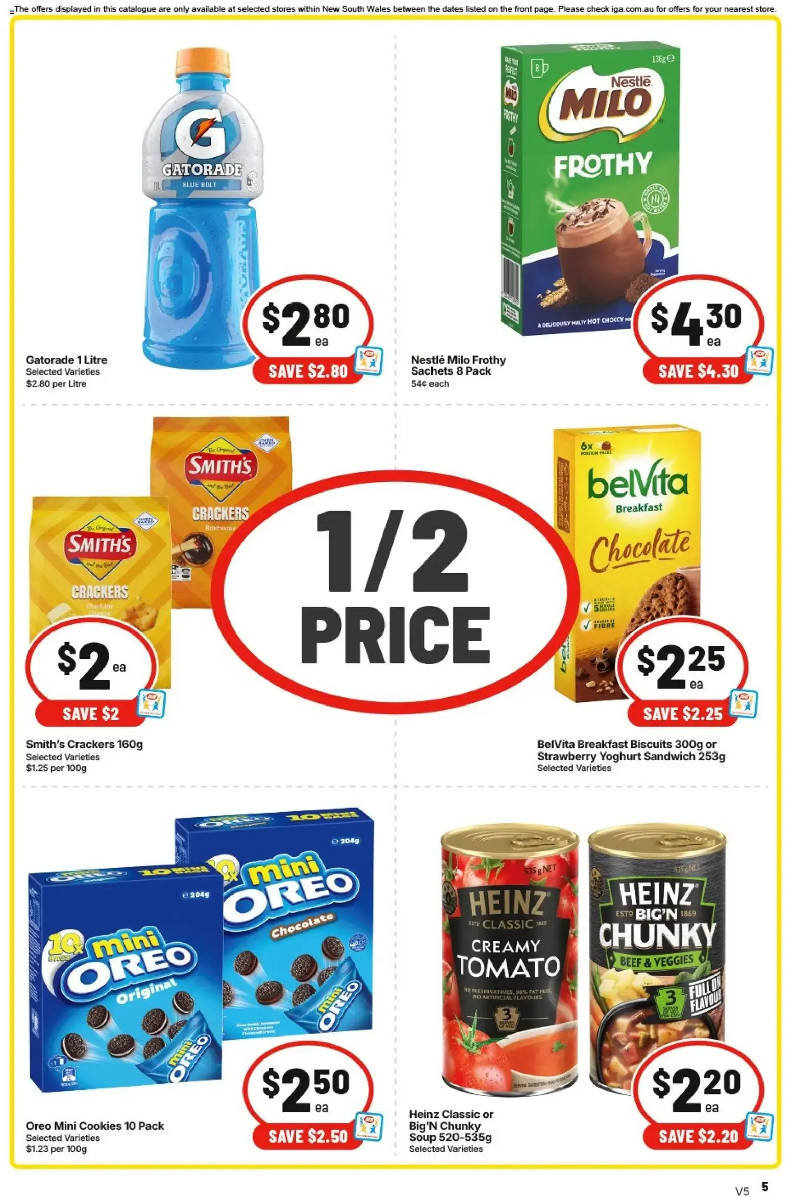 IGA catalogue valid from 12/08/2026 > Online Australia - Catalogue valid from 12 August to 18 August 2026 - page 5