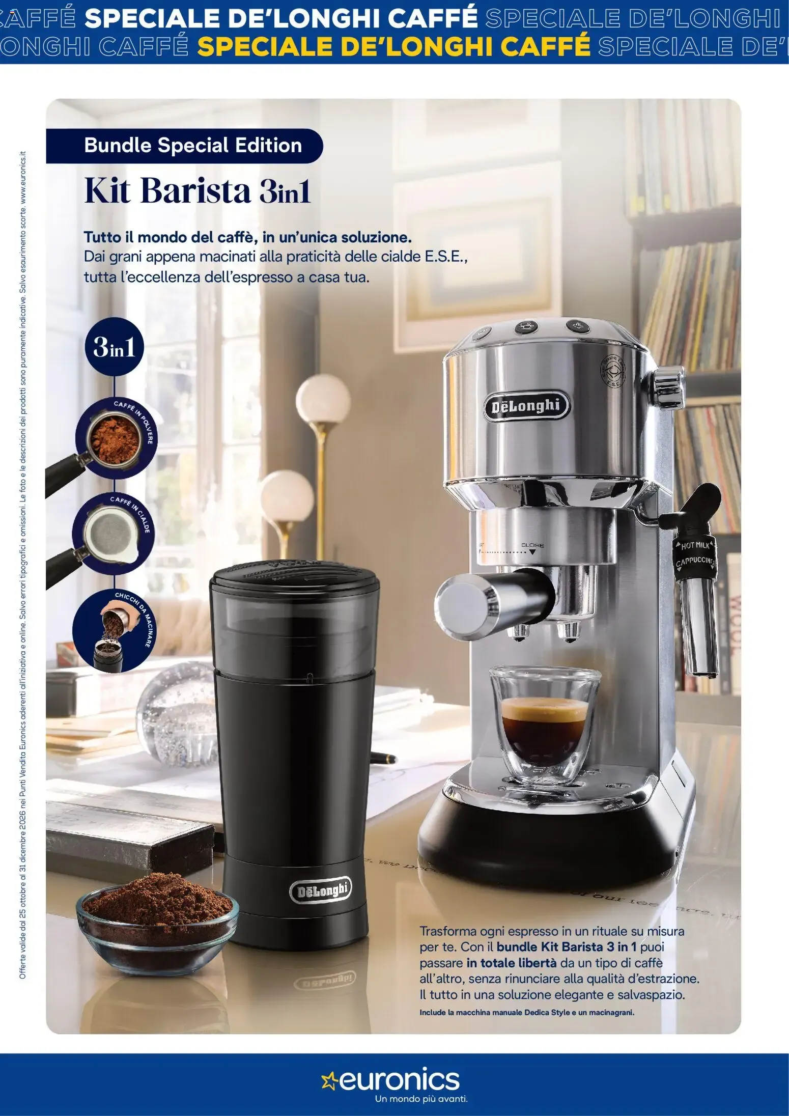 Euronics Tech Tech Speciale De'Longhi Caffè Rivelia da 25 ottobre a 31 dicembre di 2026 - Pagina del volantino 10