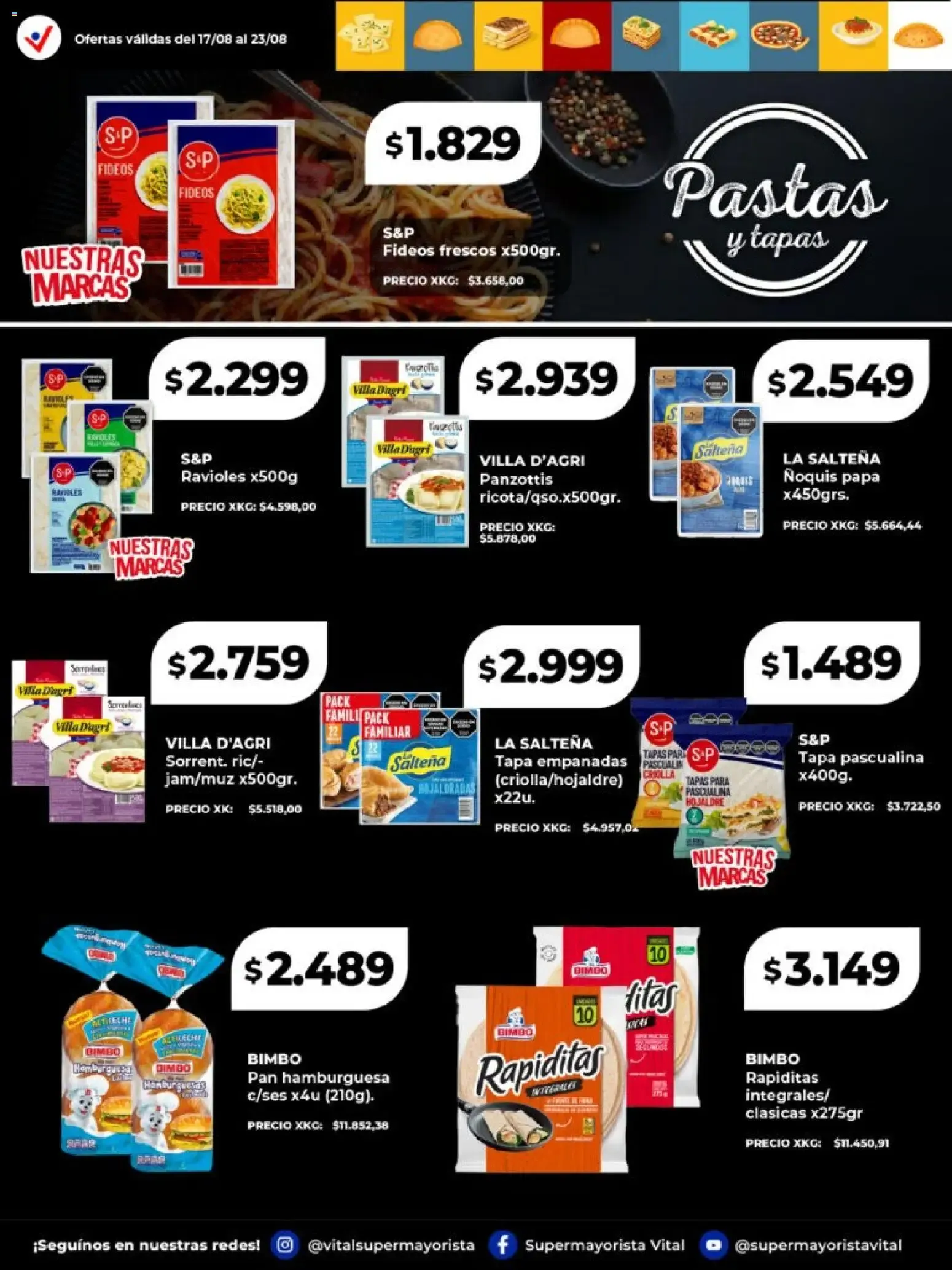 Ofertas de Vital - Especial de frescos || del 17/08/2026 - 23/08/2026 || Catálogo 17 de agosto al 23 de agosto 2026 - Página 6 del catálogo