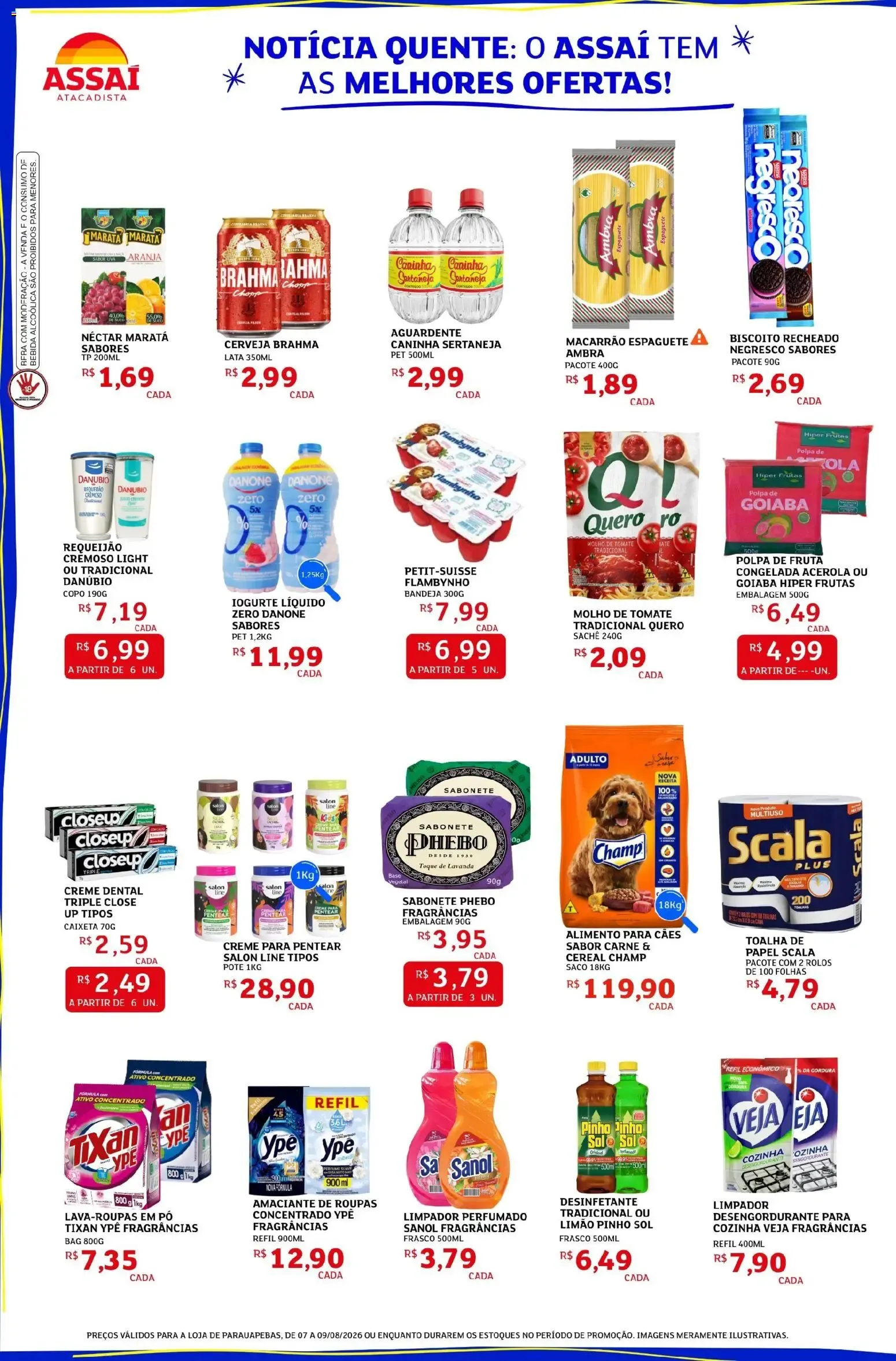 Encarte de Assaí Atacadista ofertas - PA de 07/08/2026 | Promoções Online 7 de agosto até 9 de agosto 2026 - Pagina 2