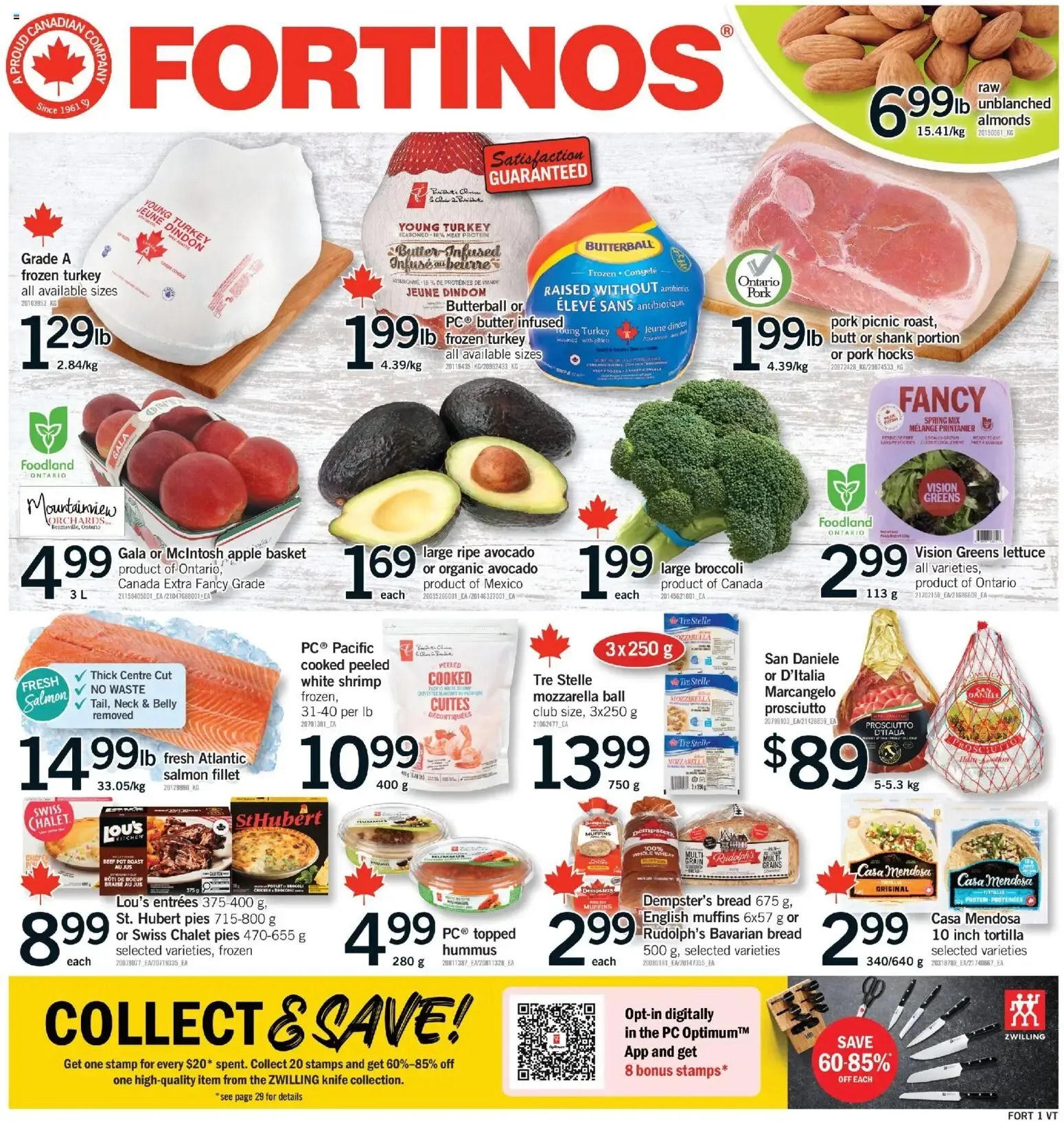 Fortinos weekly flyer / circulaire from Sep 24, 2026 > weekly specials & deals from September 24 to September 30 2026 - flyer page 1