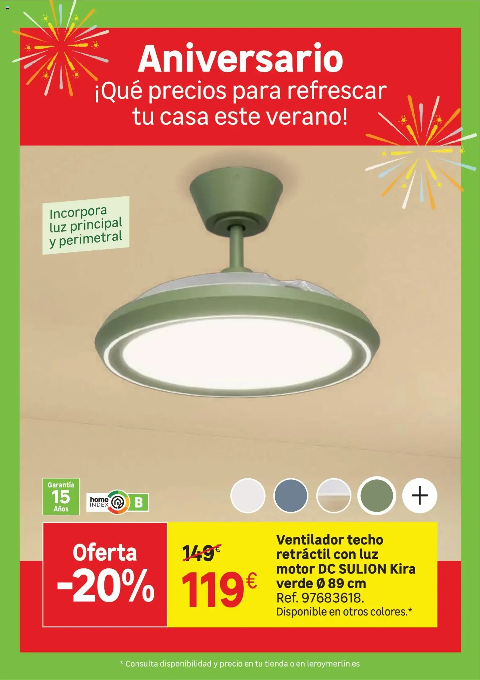 Catálogo de Leroy Merlin Aniversario 23 de junio al 20 de julio 2026 - Página 39