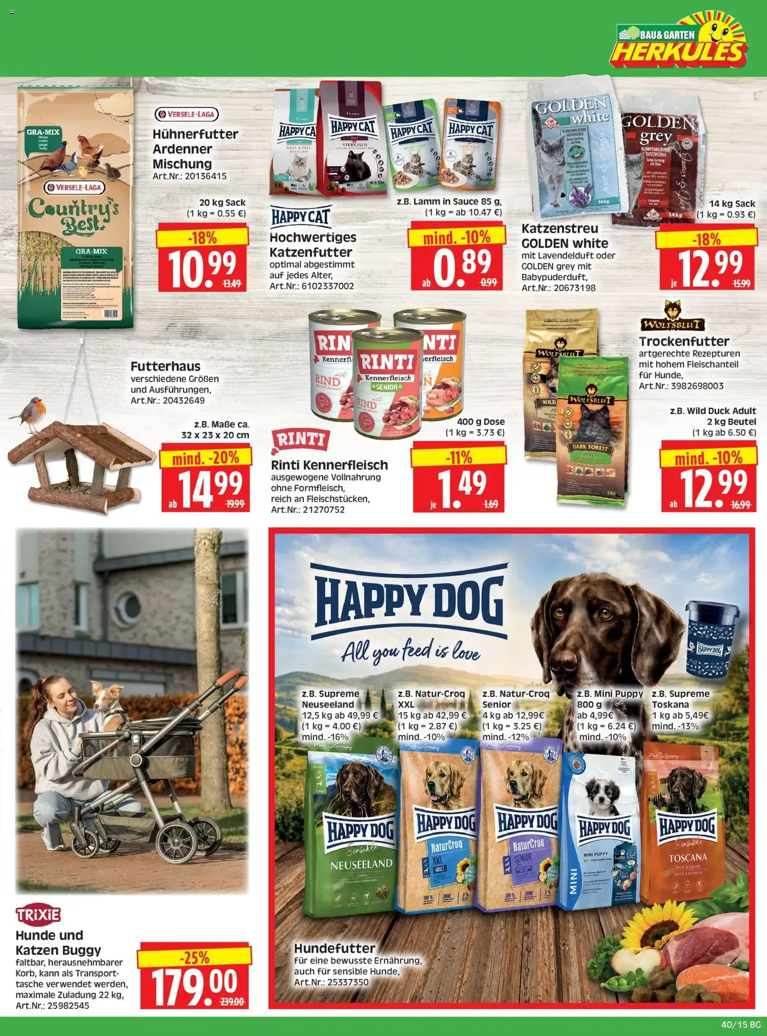 HERKULES Bau & Garten (ab 28.09.2026) zum Blättern von 28. September bis 2. Oktober 2026 - Prospekt seite 15
