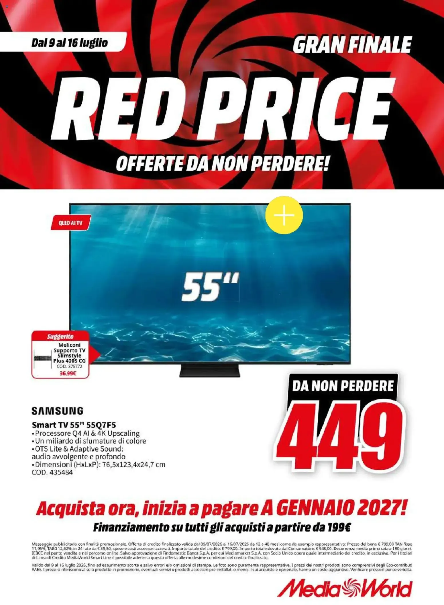 GRAN FINALE RED PRICE - OFFERTE DA NON PERDERE! da 9 luglio a 16 luglio di 2026 - Pagina del volantino 9