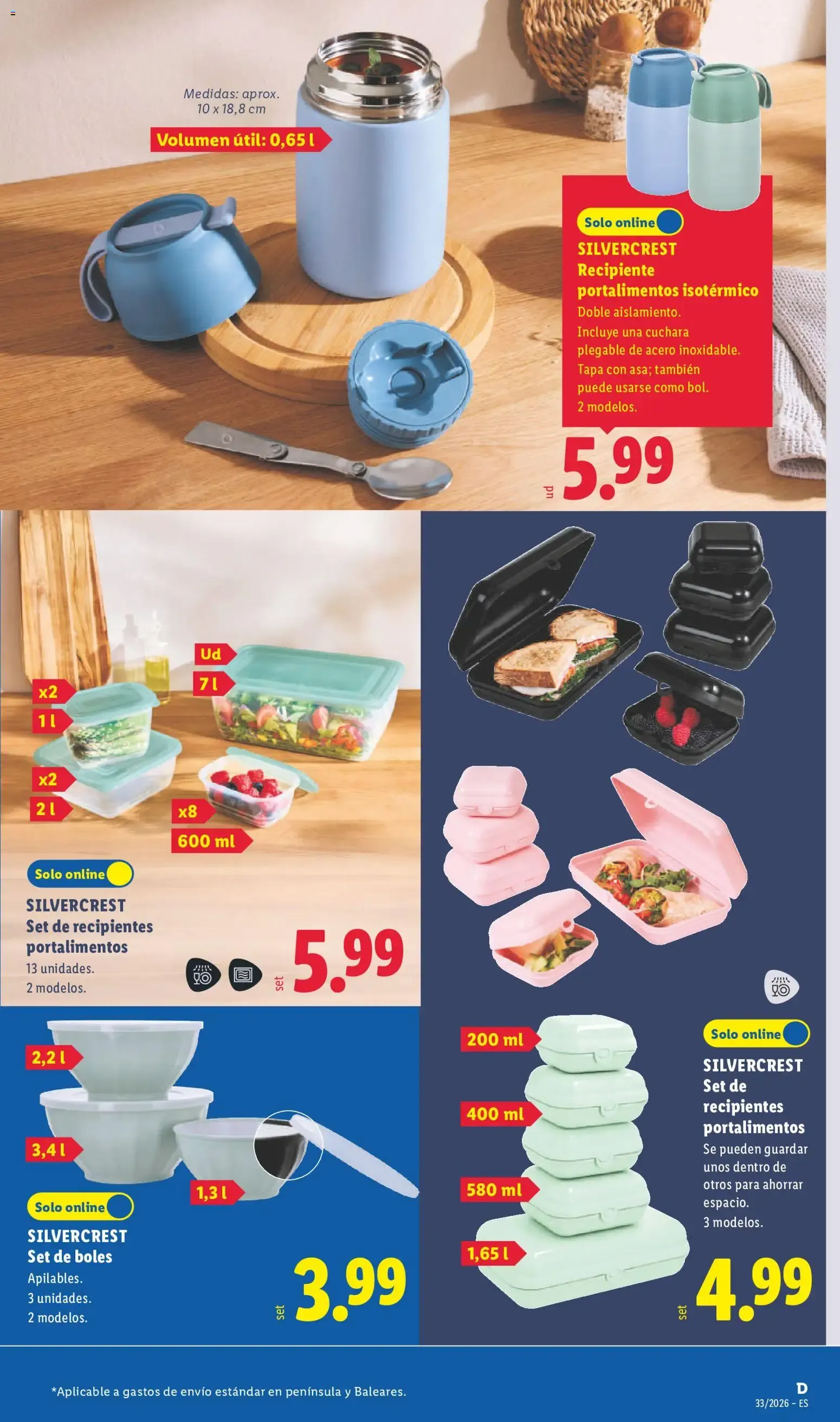 Catálogo de Lidl folleto de bazar del 10/08/2026 | Ofertas 10 de agosto al 16 de agosto 2026 - Página 3