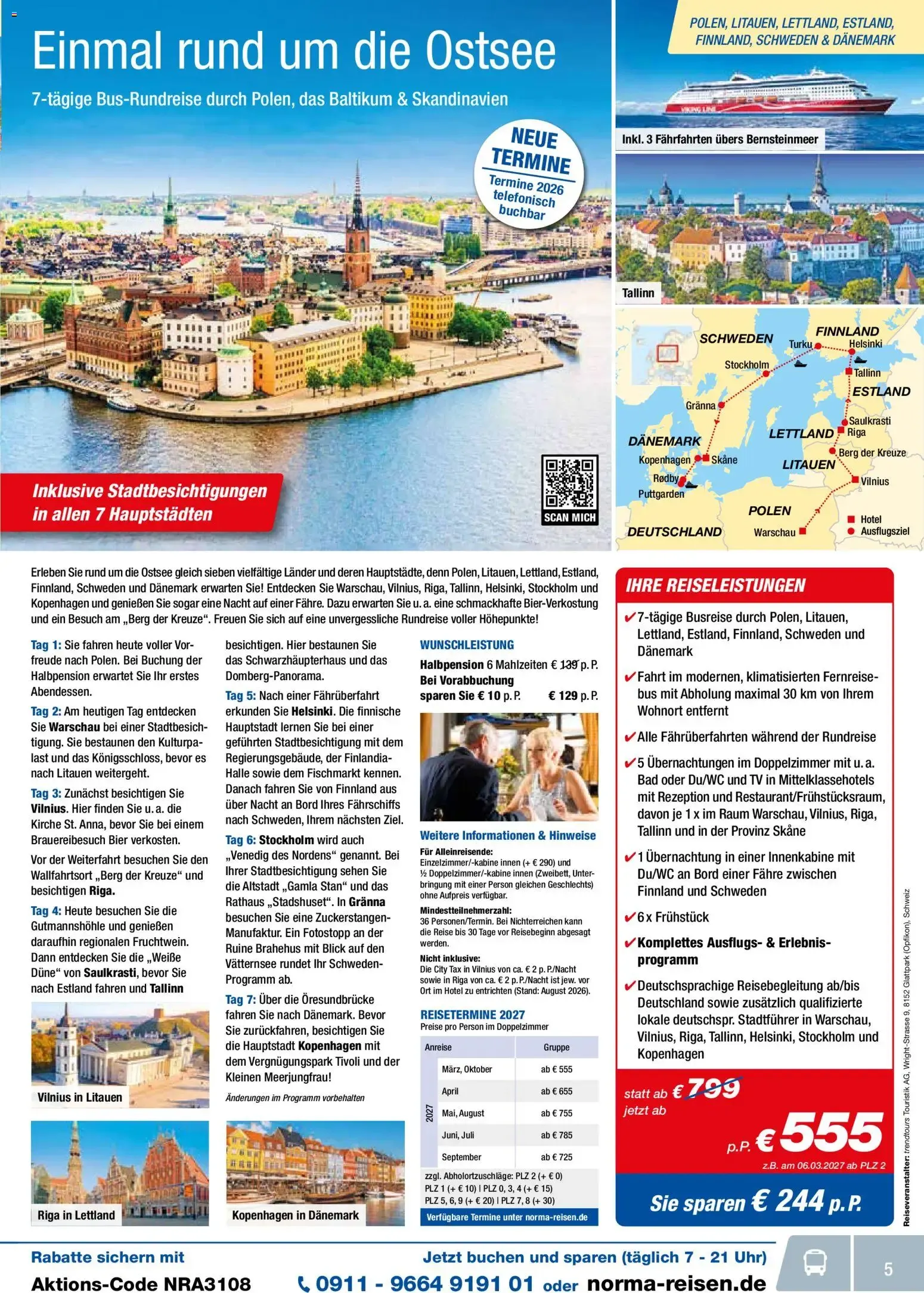 Norma Reisen (ab 01.08.2026) zum blättern » Angebote von 1. August bis 31. August 2026 - Prospekt seite 5