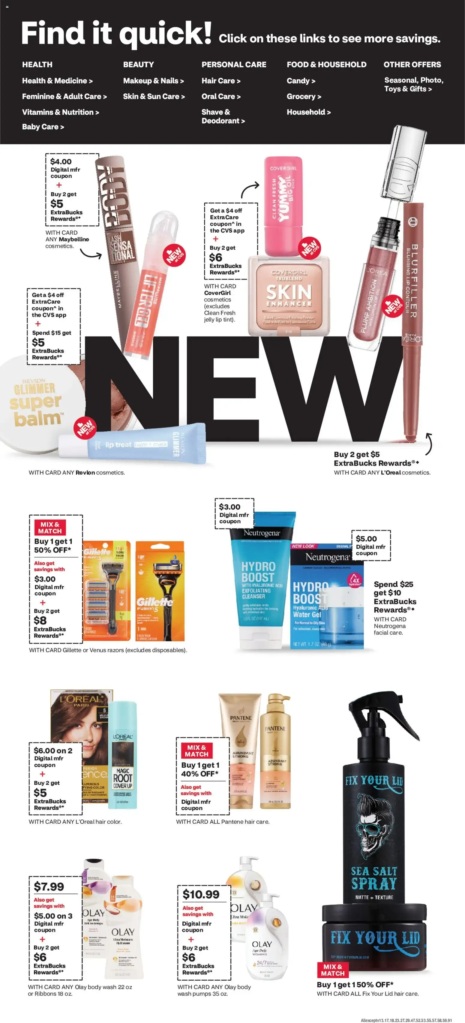Weekly ad CVS Weekly Ad from 08/30/2026 - Flyer, Circular this week from August 30 to September 5 2026 - Page 3
