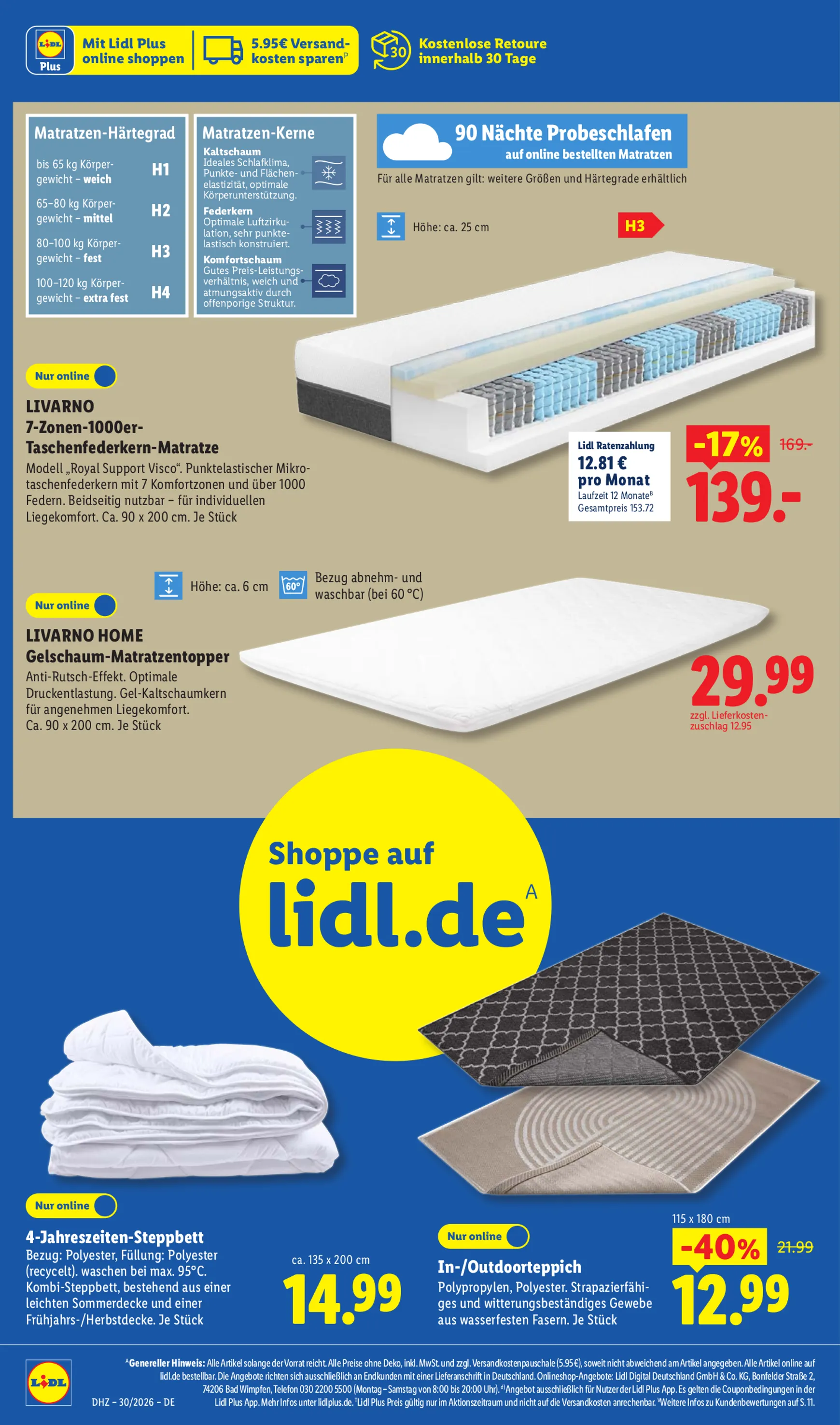 Lidl: Sparen beim Preisführer von 20. Juli bis 25. Juli 2026 - Prospekt seite 37