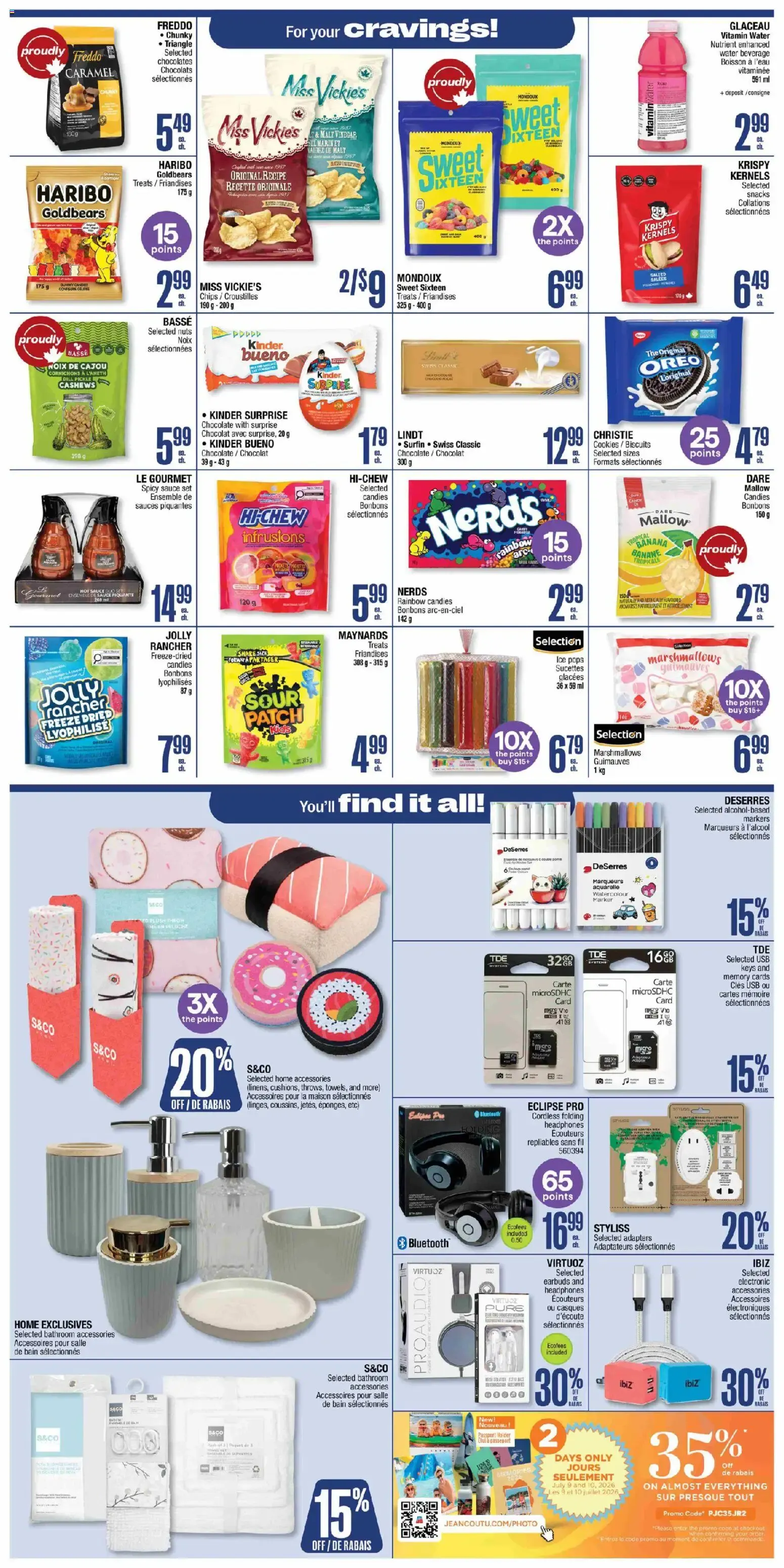 Jean Coutu weekly flyer from Jul 9, 2026 > weekly specials & deals from July 9 to July 15 2026 - flyer page 10