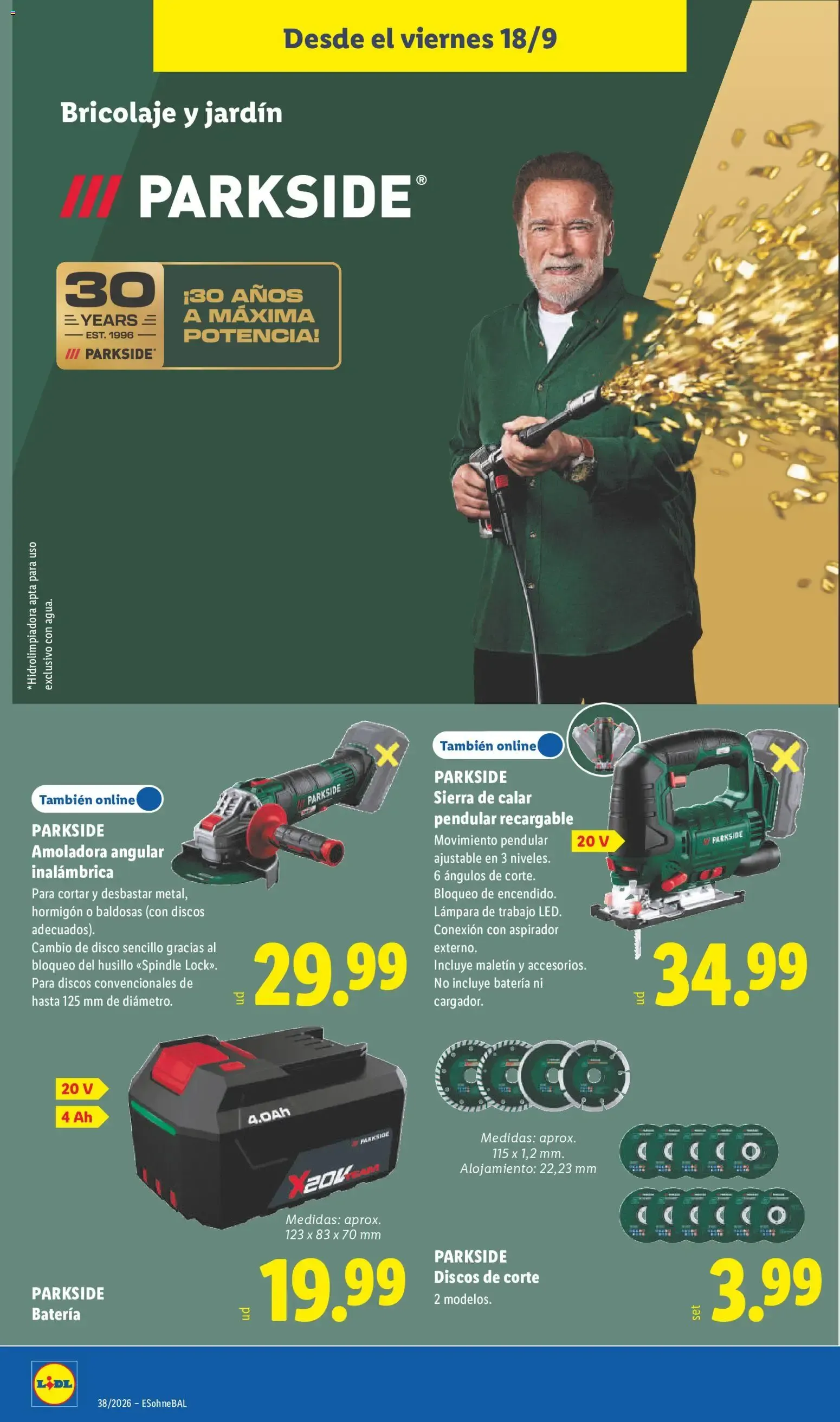 Catálogo de Lidl folleto de bazar del 14/09/2026 | Ofertas 14 de septiembre al 20 de septiembre 2026 - Página 16