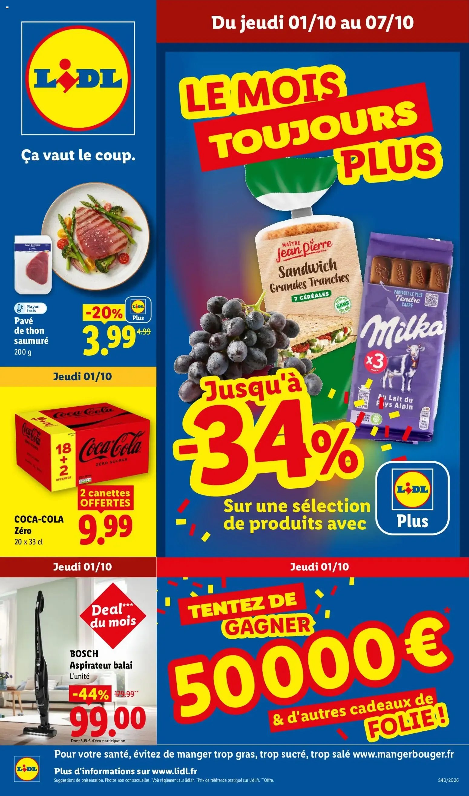 Catalogue LIDL du 01/10/2026 | Promo prospectus en ligne du 1 octobre au 7 octobre 2026 - Catalogue page 1