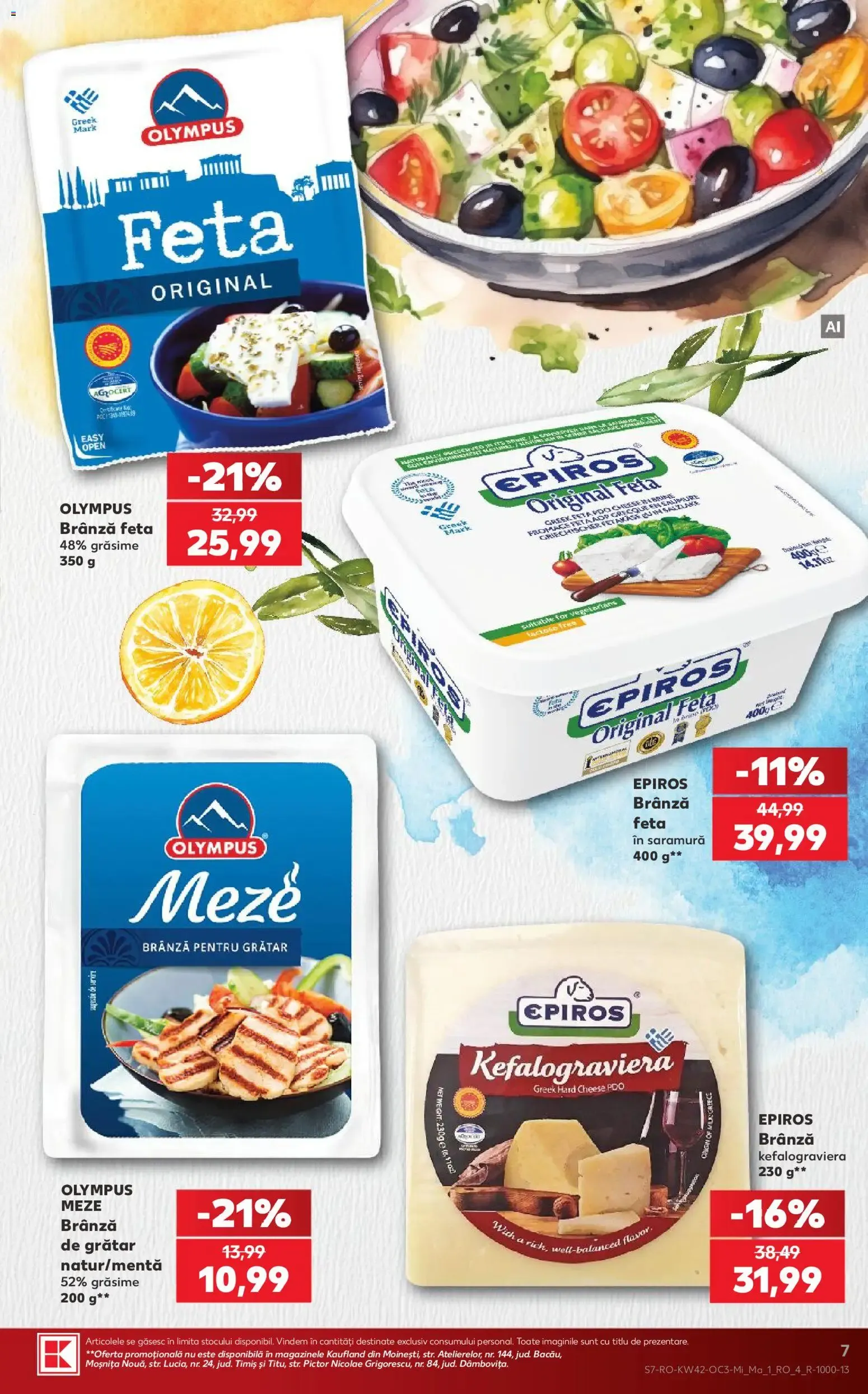 Catalog Kaufland - Descoperă savoarea Greciei! de la 14 octombrie până la 20 octombrie 2026 - Revista Pagina 7