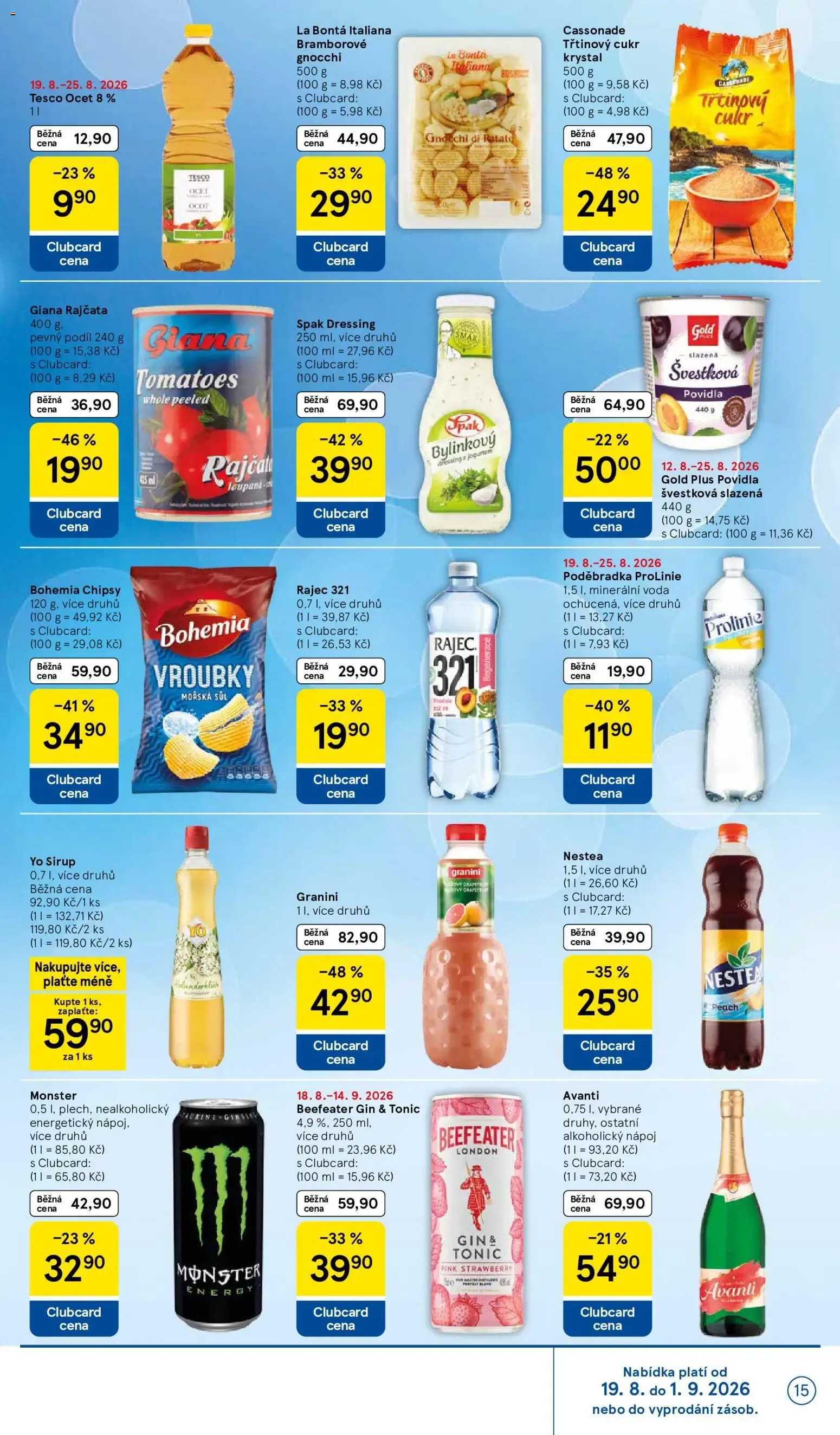 Tesco leták na tento + příští týden 19.08.2026 - 19. srpna 25. srpna 2026 - Page 15