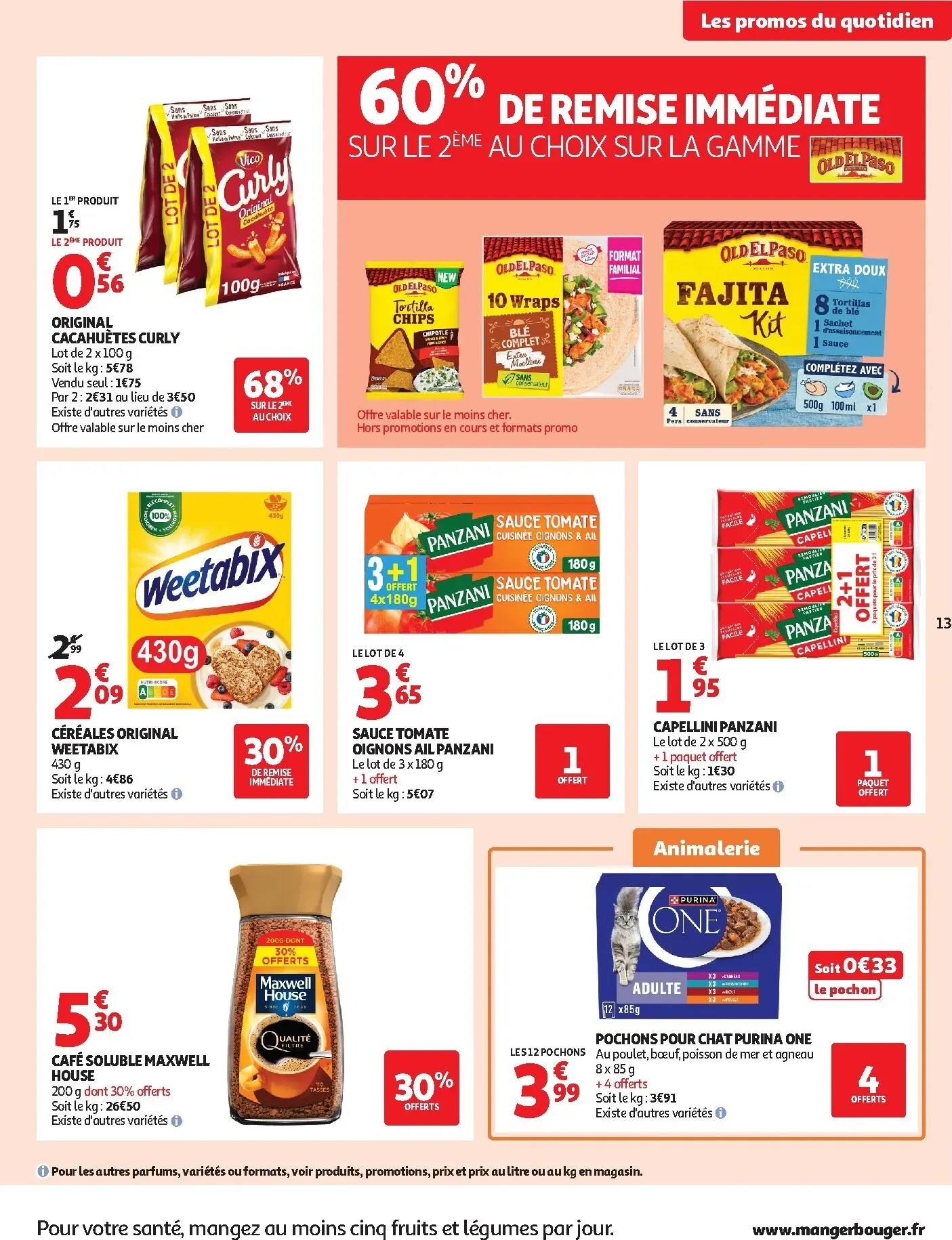 Current Auchan Supermarché leaflet valid from du mardi 20/10/2026 to du samedi 24/10/2026 du 20 octobre au 24 octobre 2026 - Catalogue page 13