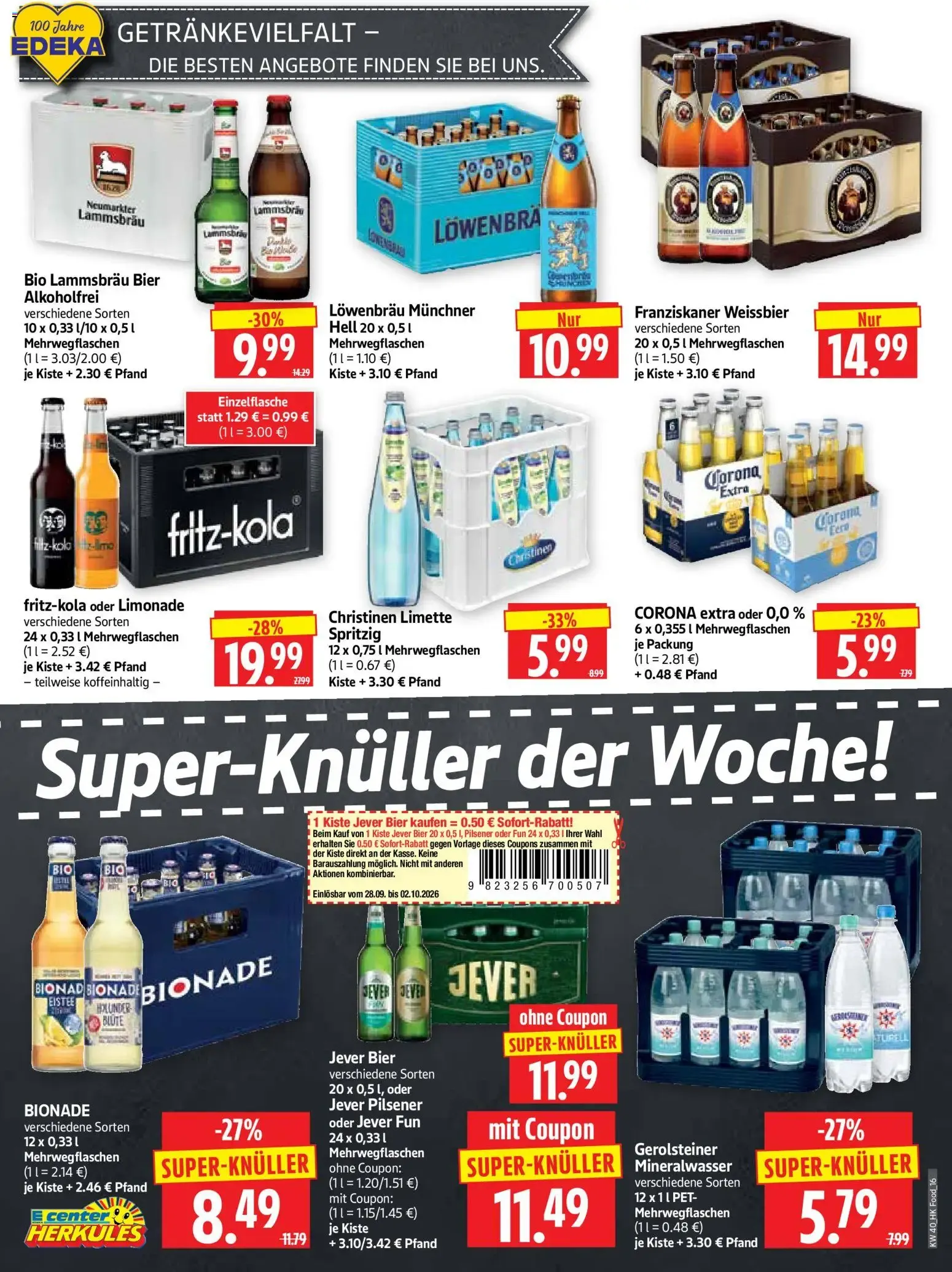HERKULES Prospekt (ab 28.09.2026) zum Blättern von 28. September bis 2. Oktober 2026 - Prospekt seite 16