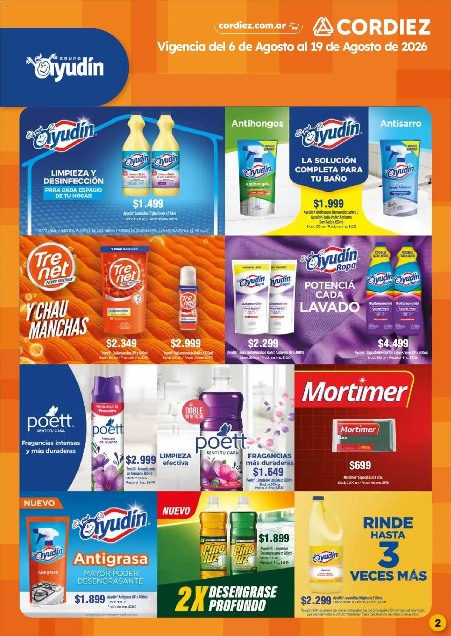 Ofertas de Cordiez ofertas || del 06/08/2026 - 19/08/2026 || Catálogo 6 de agosto al 19 de agosto 2026 - Página 2 del catálogo