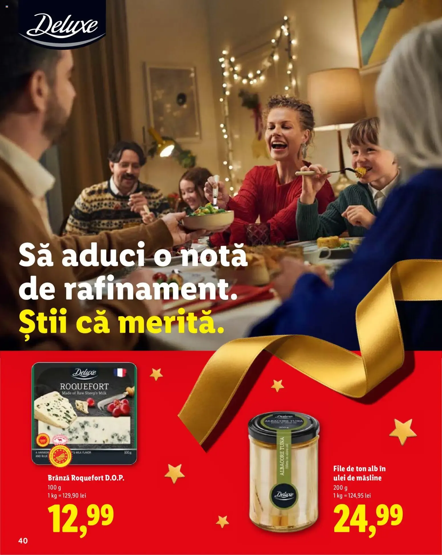 Catalog Magia unui Crăciun plin de savoare. de la 19 octombrie până la 31 decembrie 2026 - Revista Pagina 40
