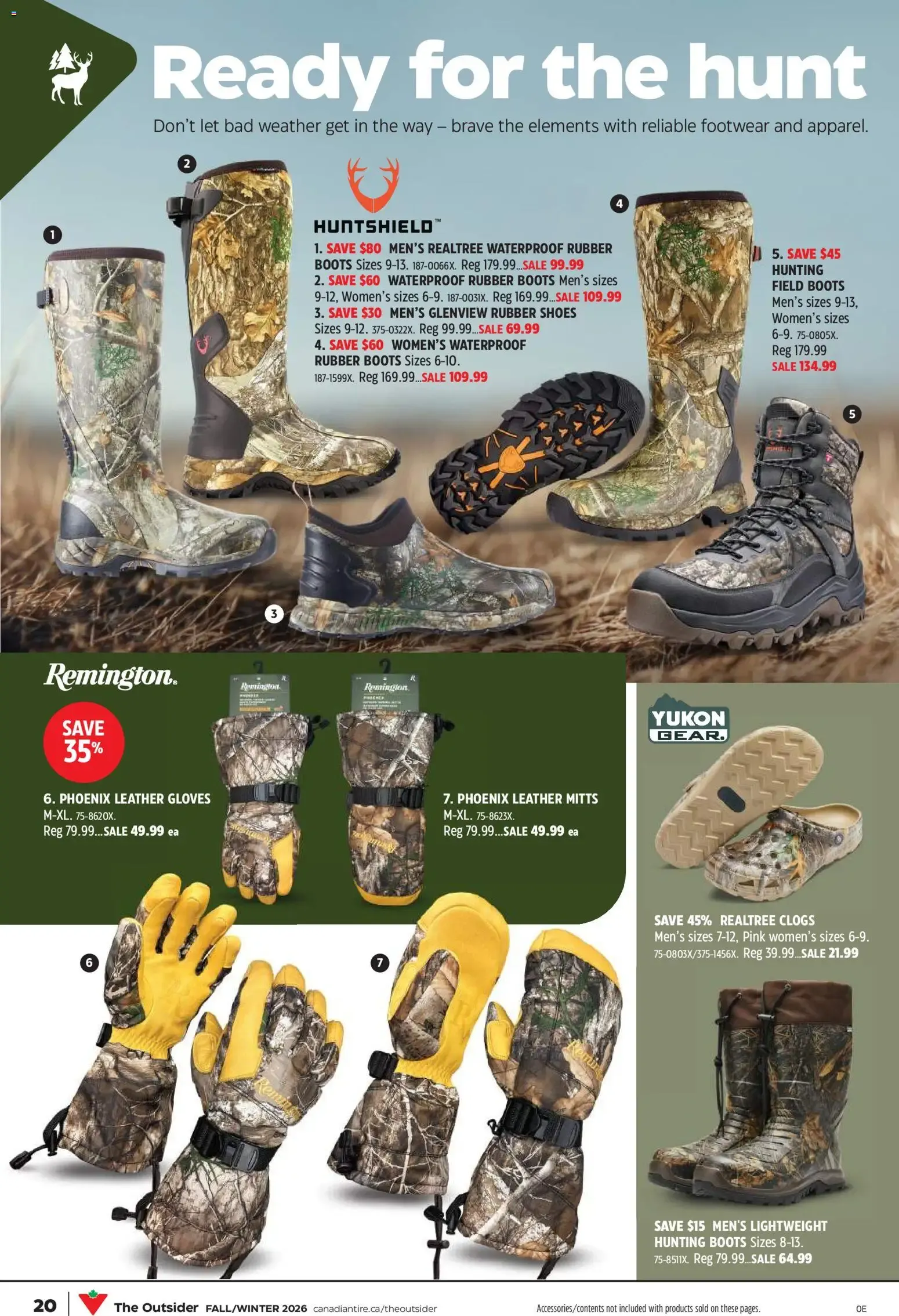 The Outsider - Your Fall Outdoor Guide (Canadian Tire) from August 27 to September 16 2026 - flyer page 20