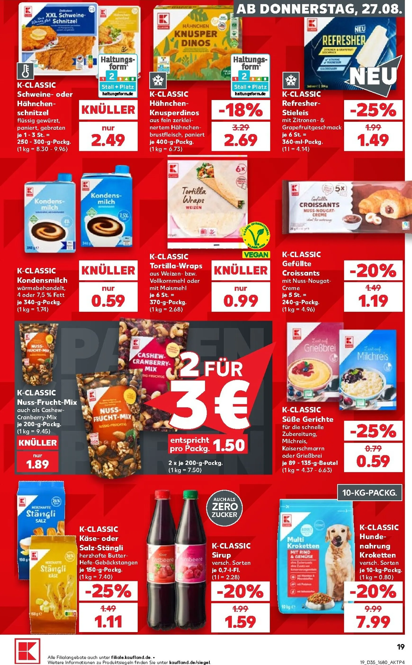 Kaufland Prospekt nächste Woche – von Donnerstag 27.08.2026 bis Mittwoch 02.09.2026 von 27. August bis 2. September 2026 - Prospekt seite 20