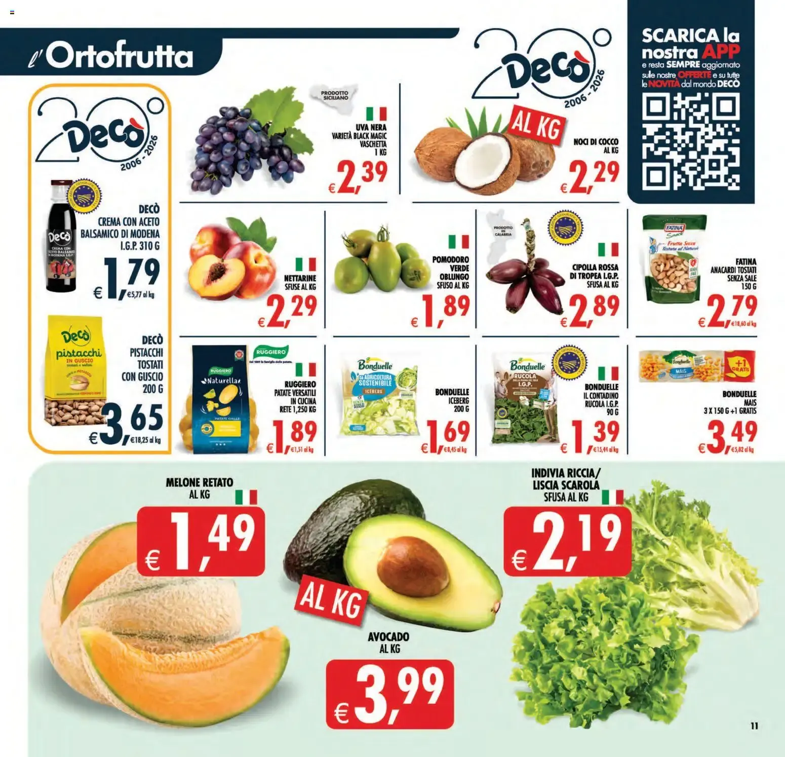 Nuovo Decò volantino Maxistore, Supermercati Lipari dal 31/07/2026 > offerte anteprima 🛍️ da 31 luglio a 10 agosto di 2026 - Pagina del volantino 11
