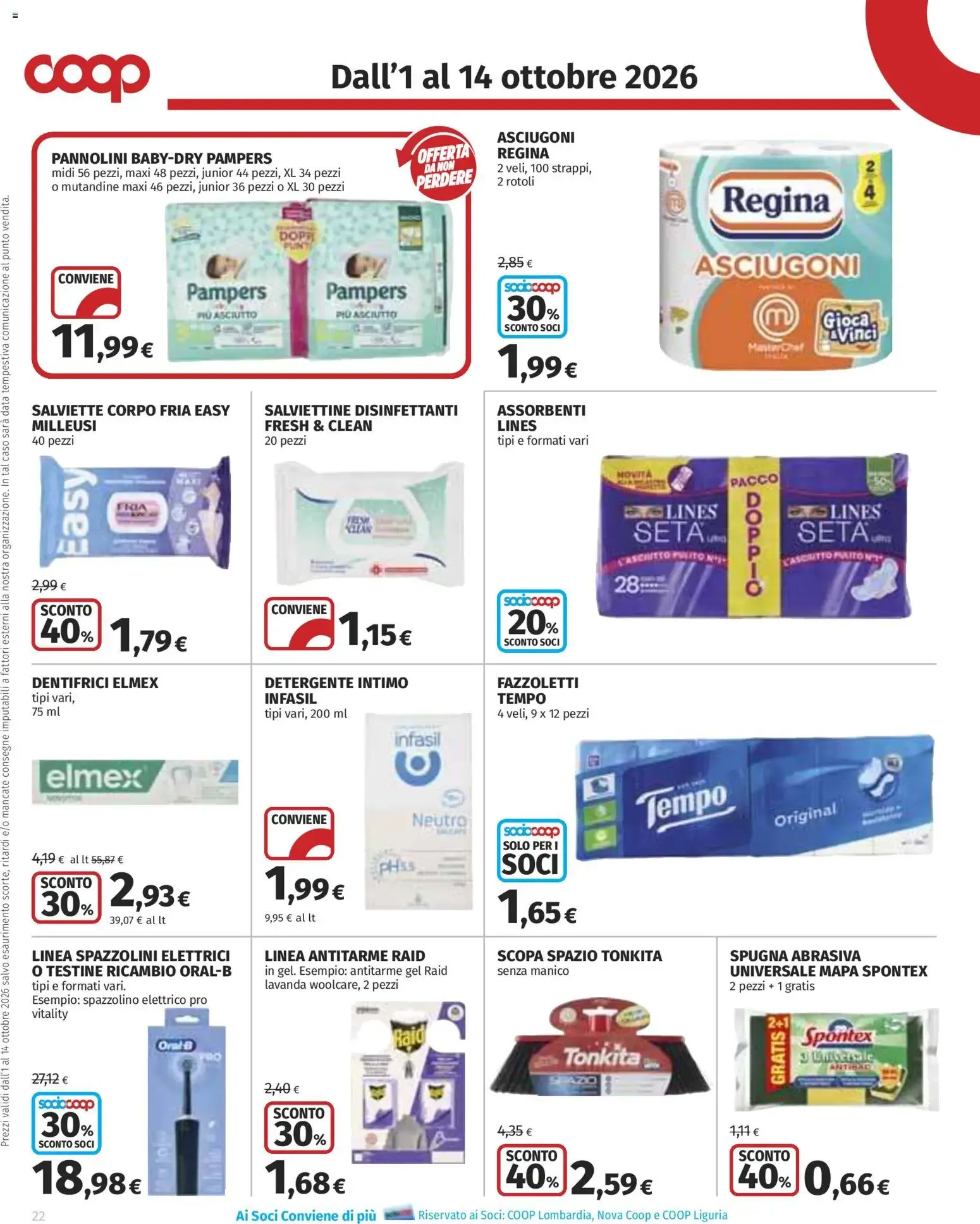 Coop Superstore Extra Offerte da 1 ottobre a 14 ottobre di 2026 - Pagina del volantino 22