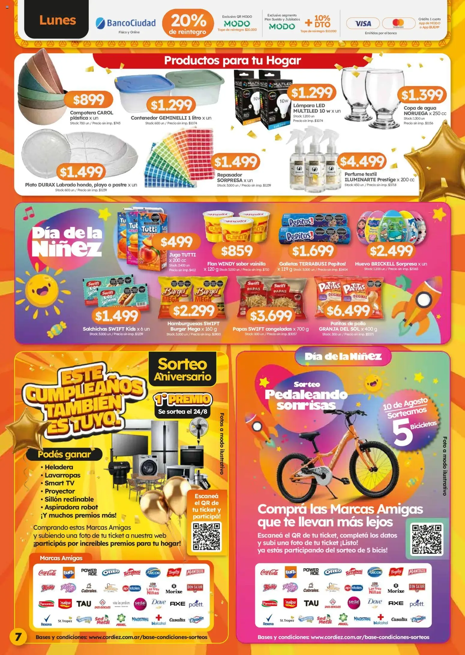 Ofertas de Cordiez ofertas || del 06/08/2026 - 19/08/2026 || Catálogo 6 de agosto al 19 de agosto 2026 - Página 7 del catálogo