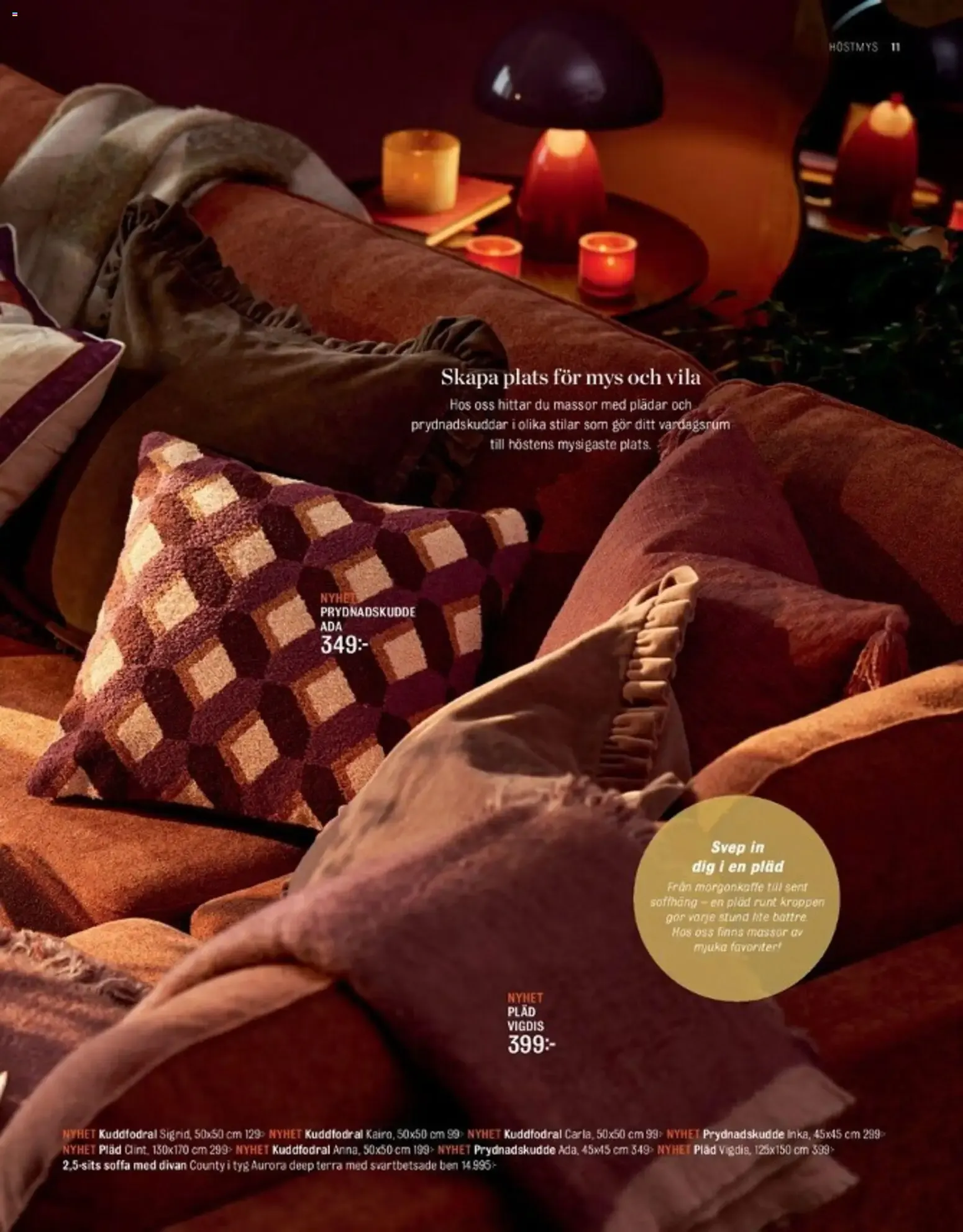 Mio Höst & Vinter 2026 från 13 augusti till 31 december 2026 - Reklamblad sidor 11