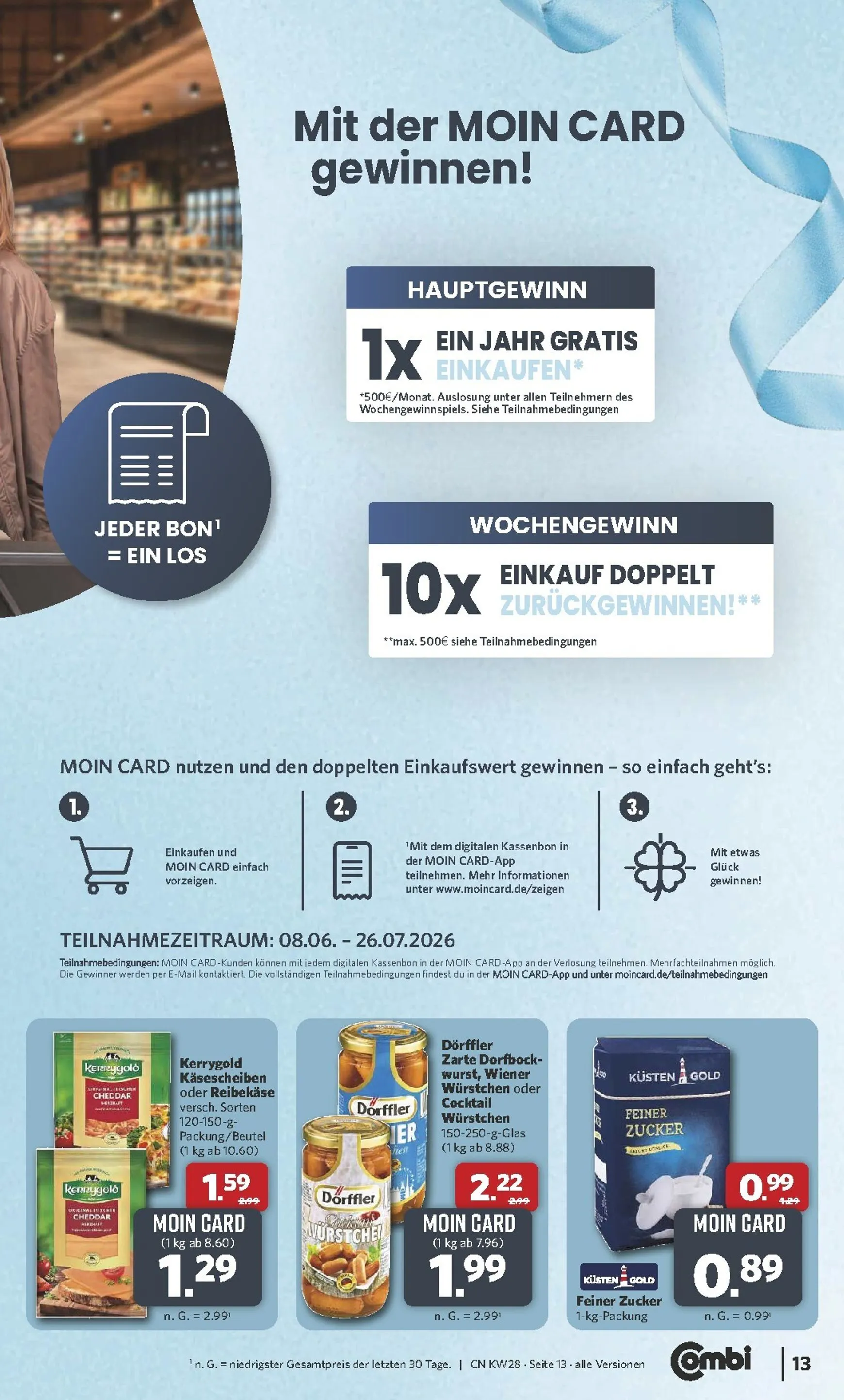 Combi Prospekt – von Montag 06.07.2026 bis Samstag 11.07.2026 von 6. Juli bis 11. Juli 2026 - Prospekt seite 13
