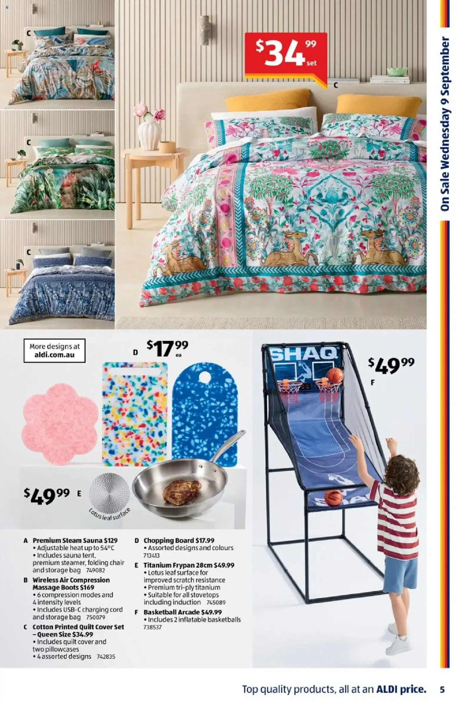 Aldi Special Buys - Catalogue valid from 9 September to 15 September 2026 - page 5