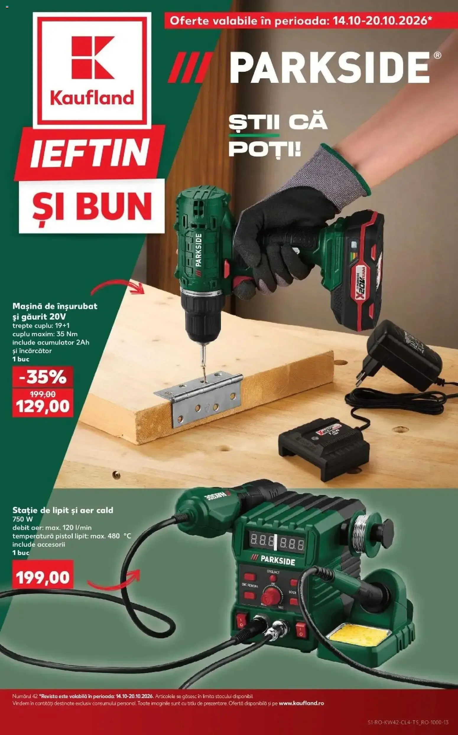 Catalog Kaufland București 14.10.2026 - Revista si Oferta de la 14 octombrie până la 20 octombrie 2026 - Revista Pagina 1