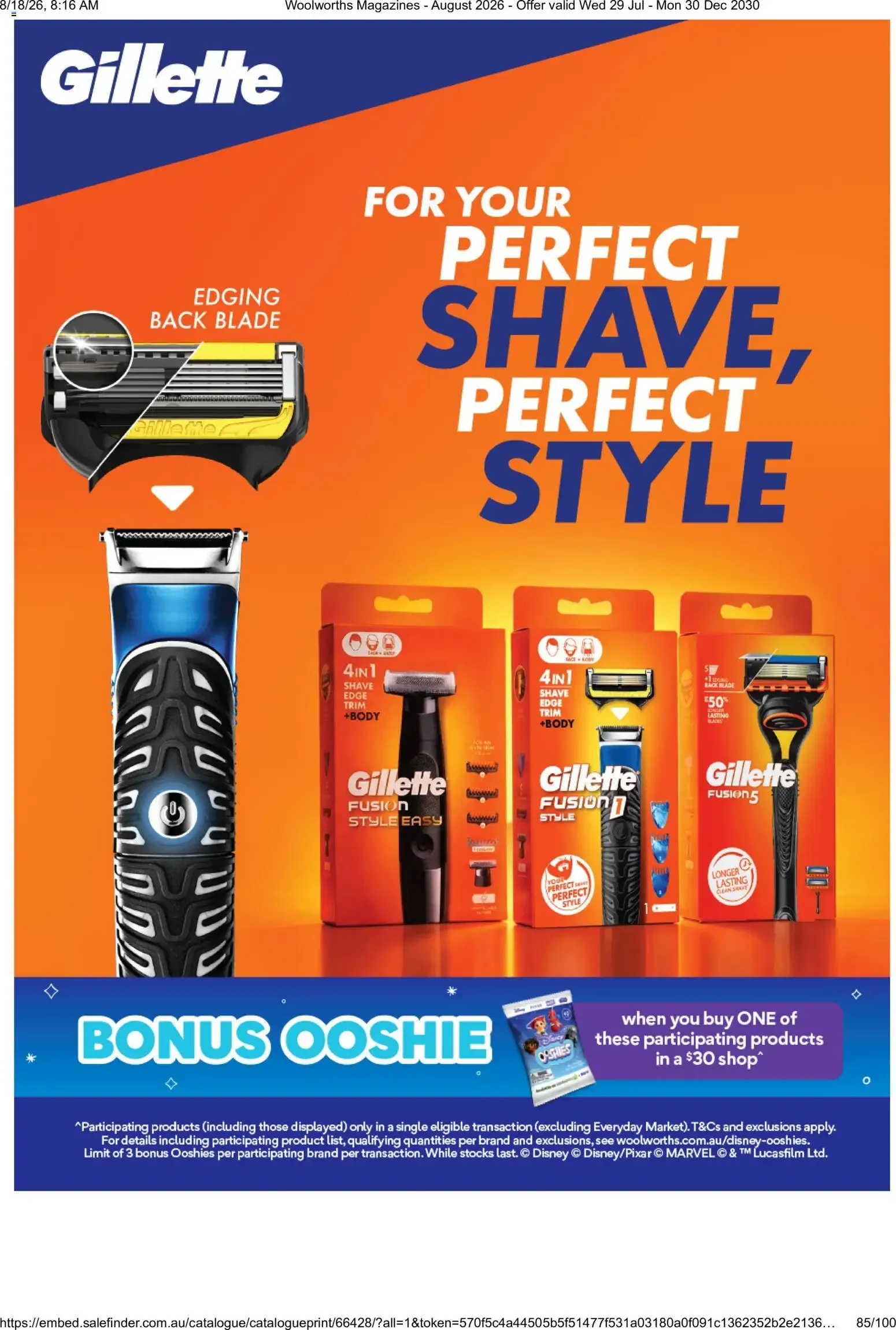 Woolworths Fresh Ideas - August 2026 - Catalogue valid from 29 July to 30 December 2030 - page 85